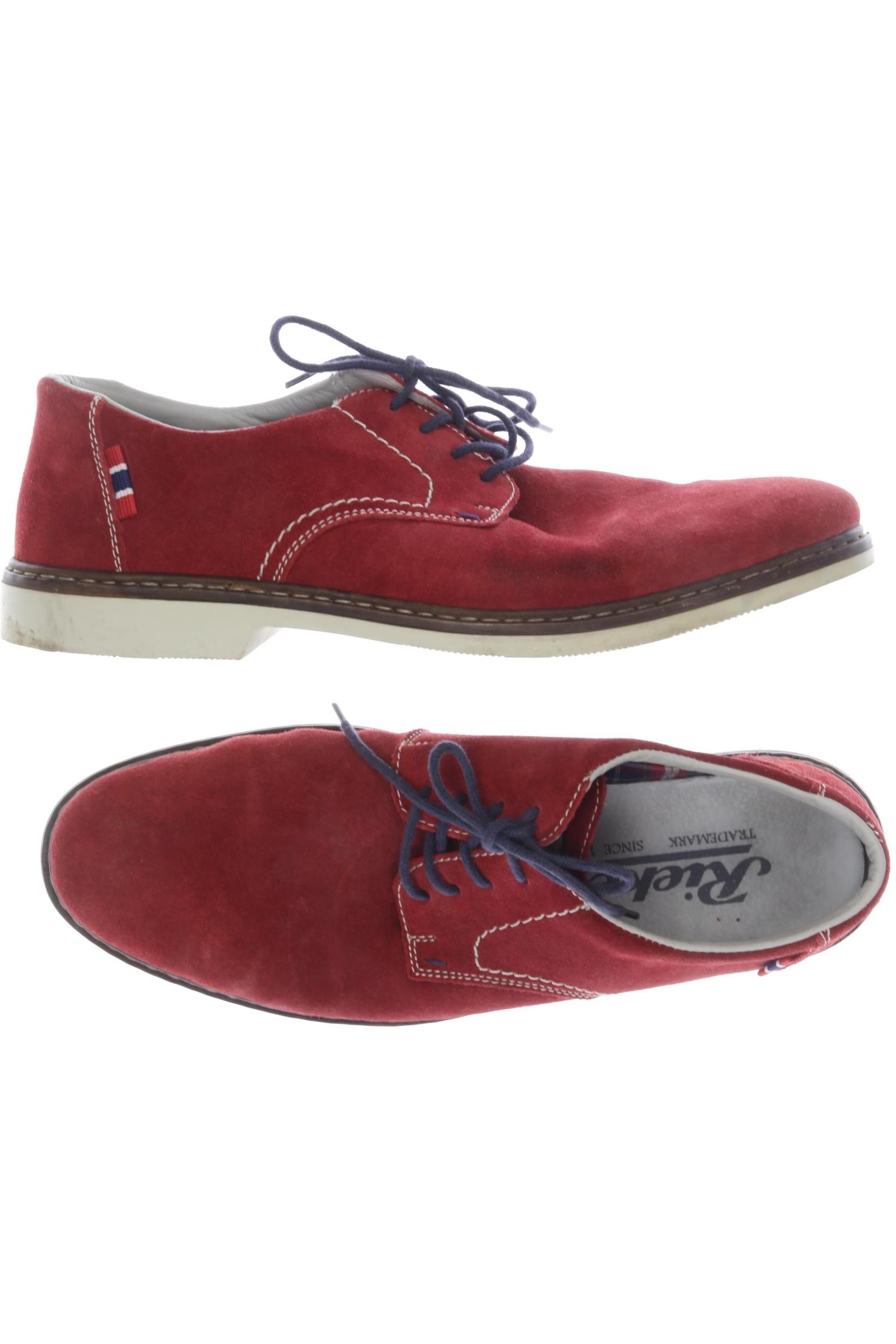 

Rieker Herren Halbschuh, rot, Gr. 43