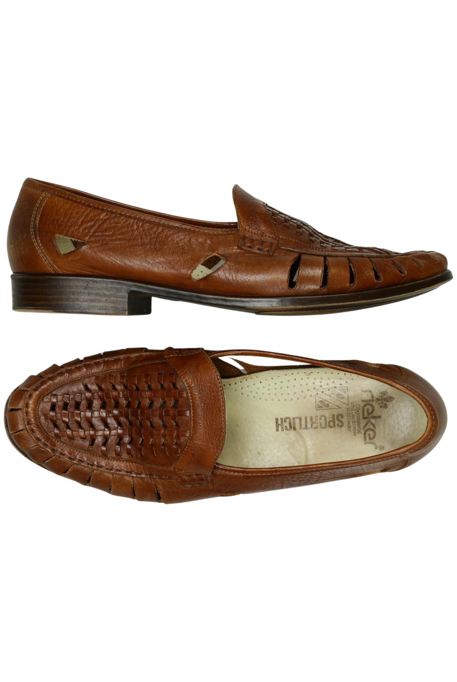 

Rieker Herren Halbschuh, braun, Gr. 10.5