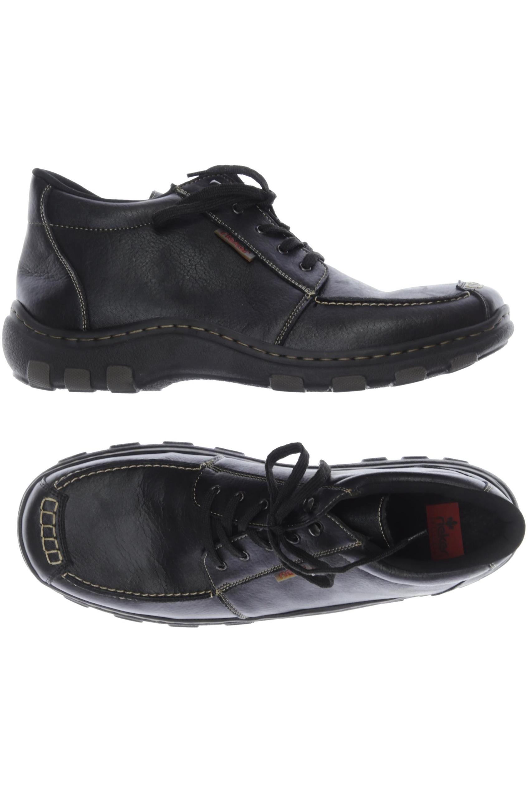 

Rieker Herren Halbschuh, schwarz, Gr. 45