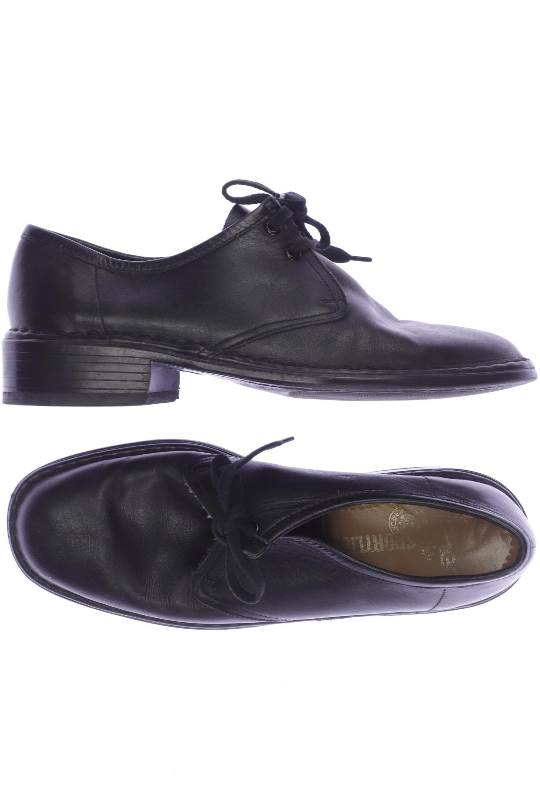 

Rieker Herren Halbschuh, schwarz, Gr. 8.5