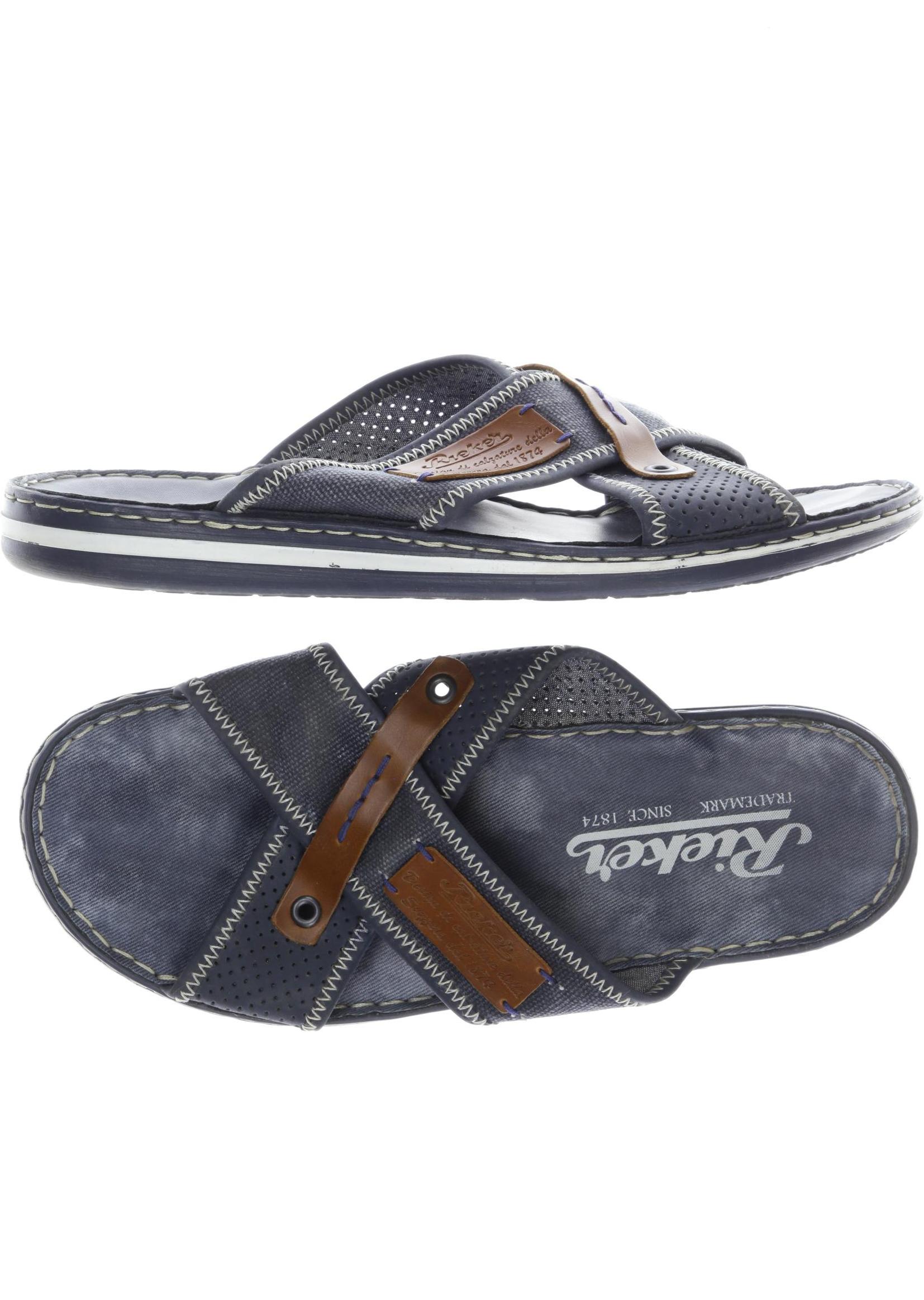 

Rieker Herren Sandale, blau, Gr. 43