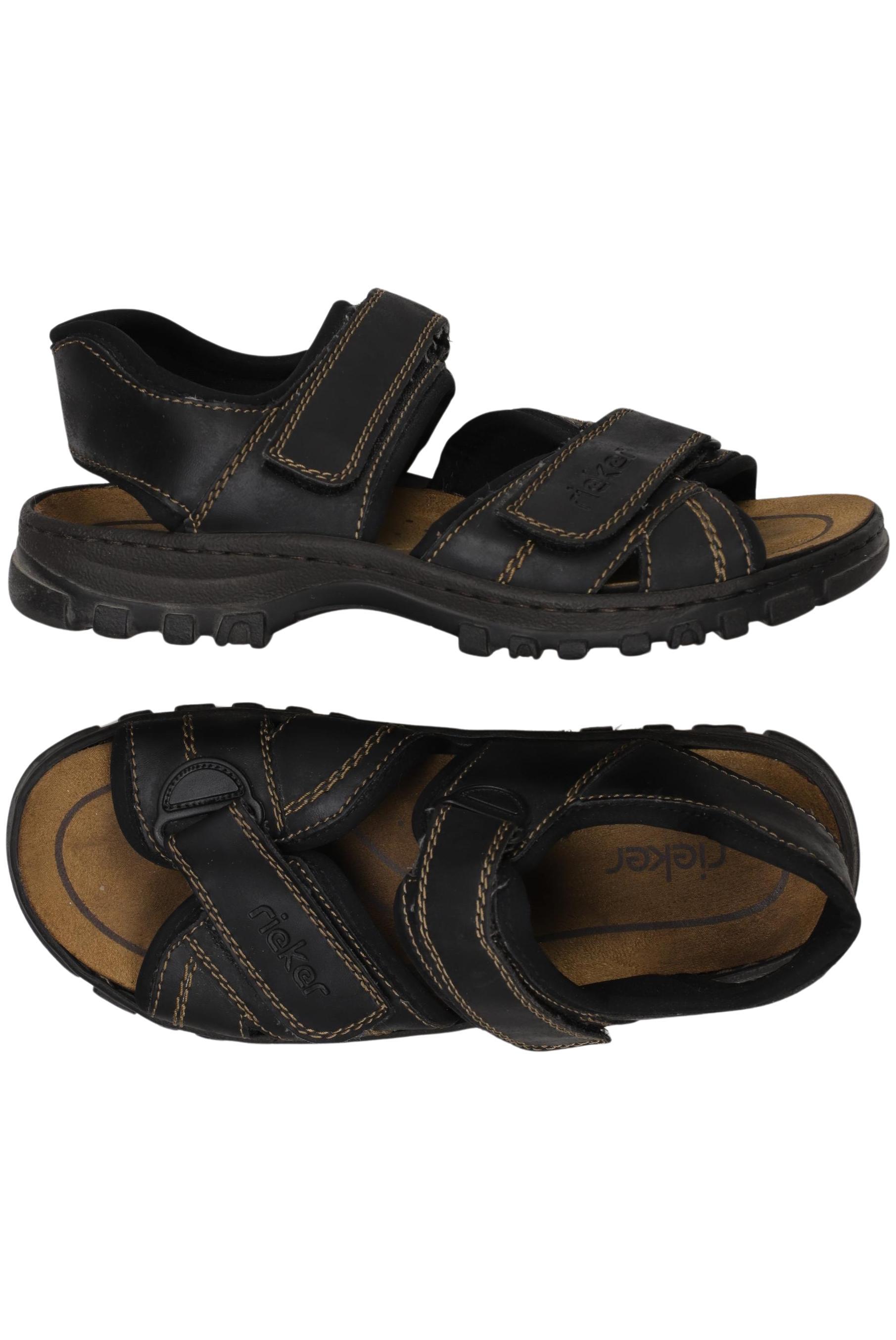 

Rieker Herren Sandale, schwarz, Gr. 40