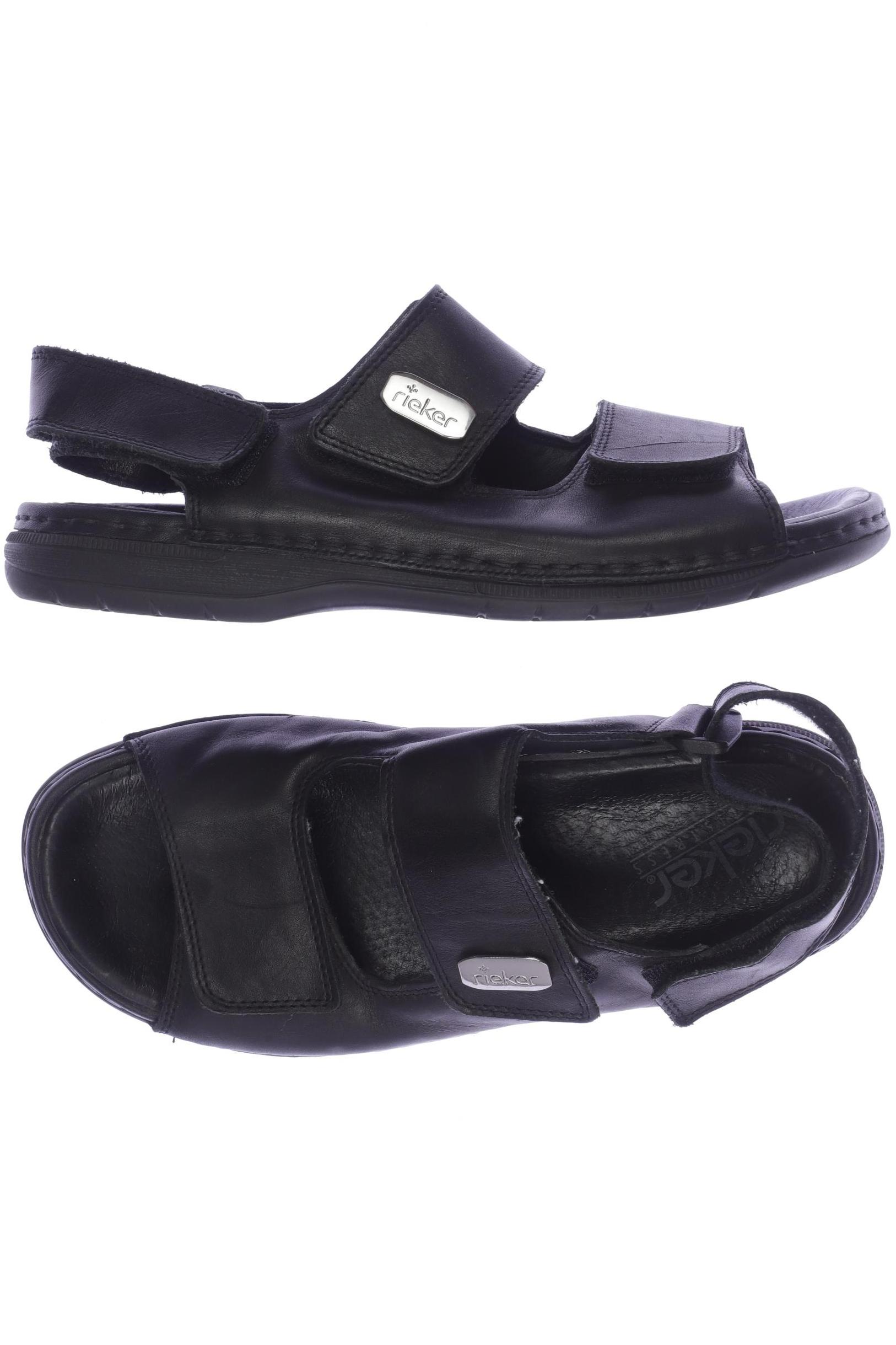 

Rieker Herren Sandale, schwarz, Gr. 42