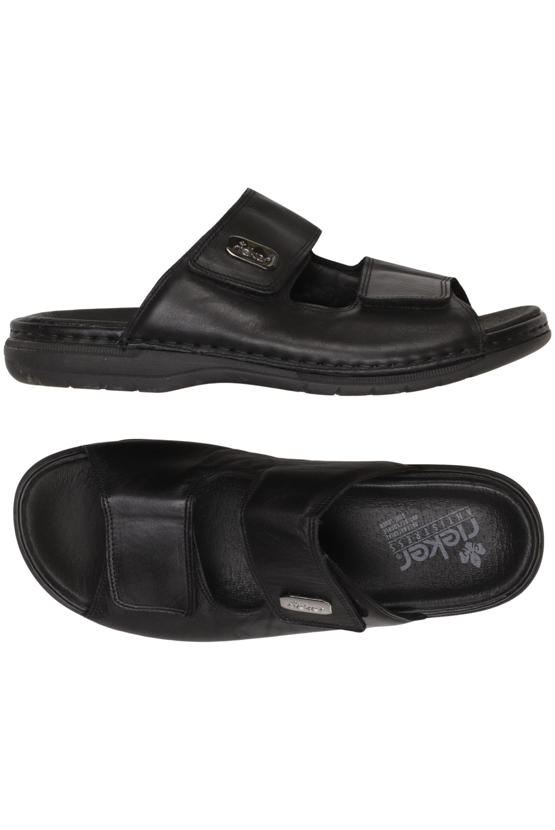 

Rieker Herren Sandale, schwarz, Gr. 46