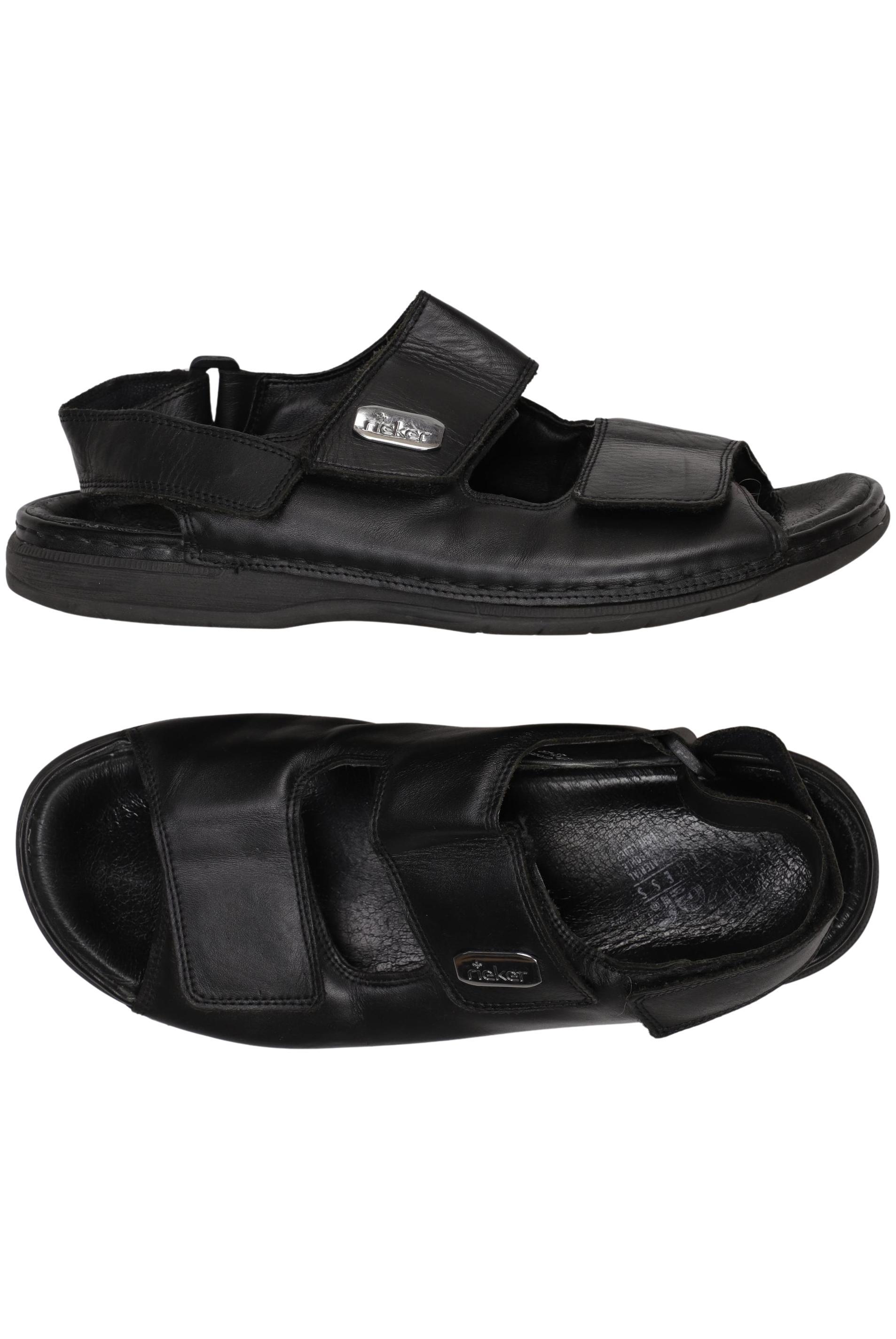 Thumbnail - Rieker Herren Sandale, schwarz, Gr. 44