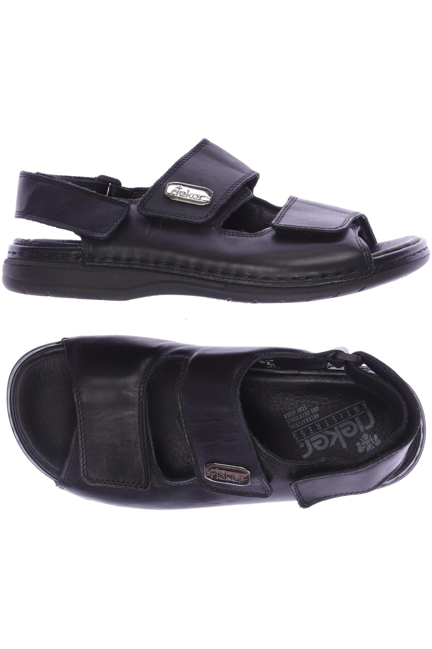 

Rieker Herren Sandale, schwarz, Gr. 40