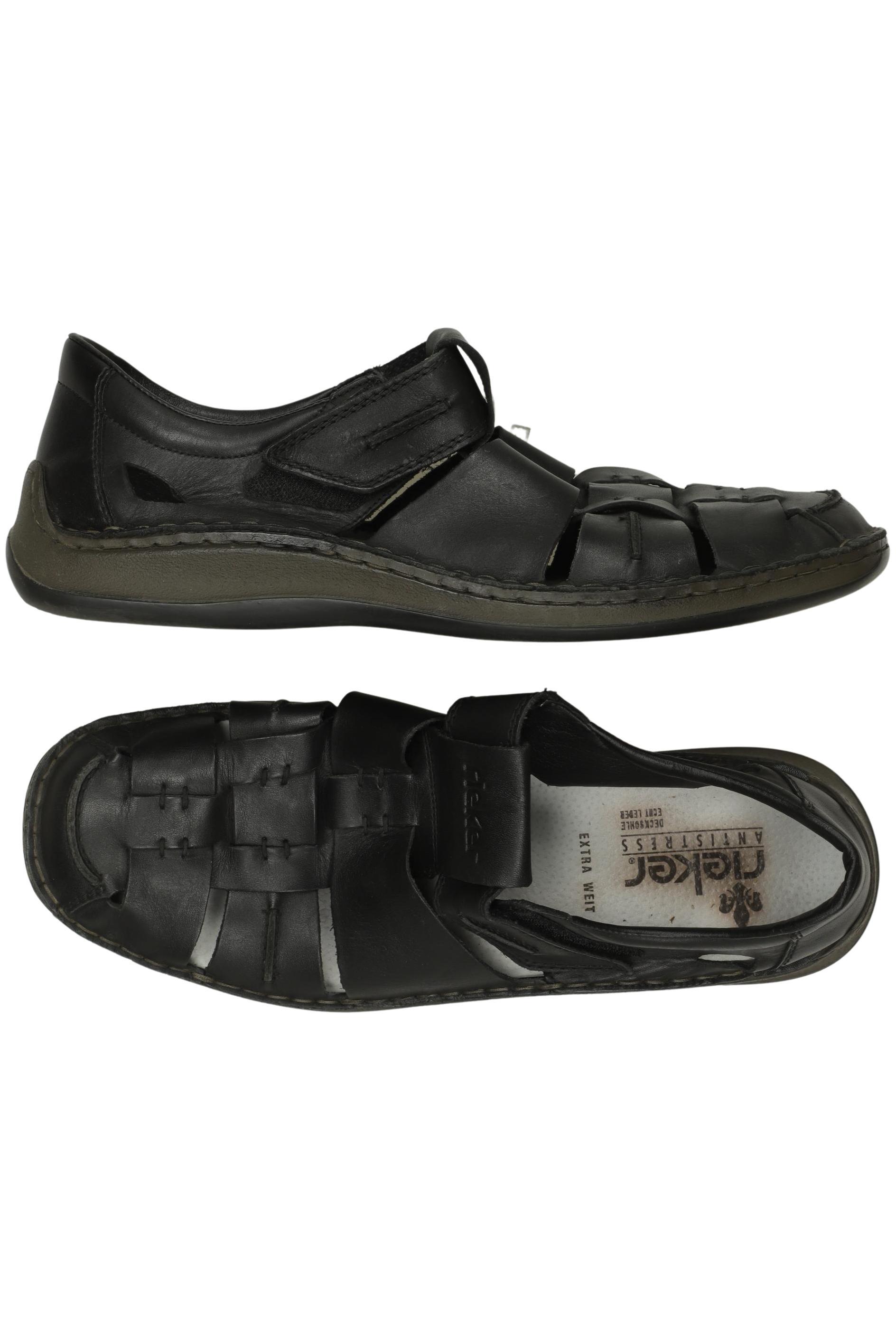

Rieker Herren Sandale, schwarz, Gr. 46