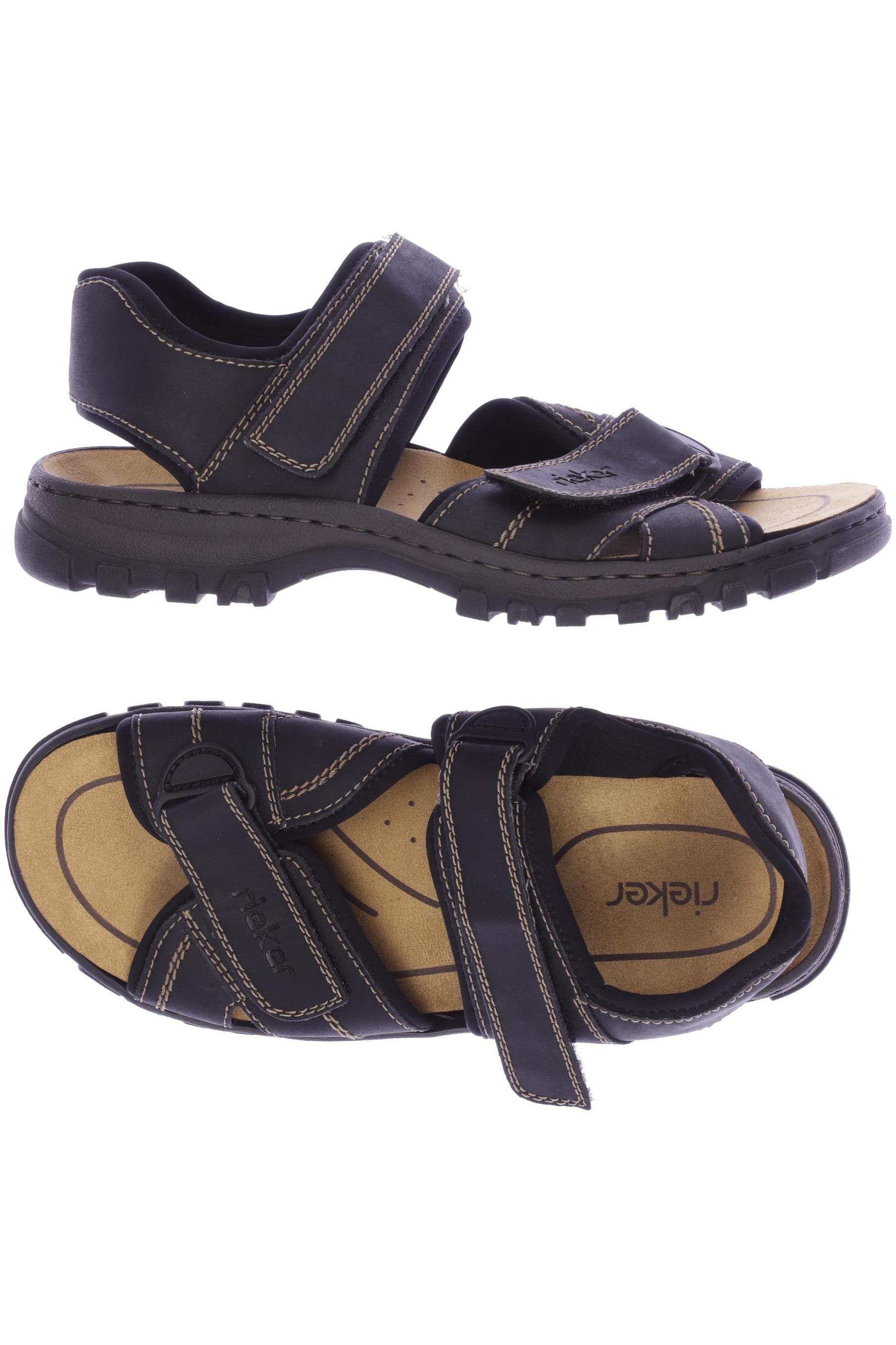 

Rieker Herren Sandale, schwarz, Gr. 43