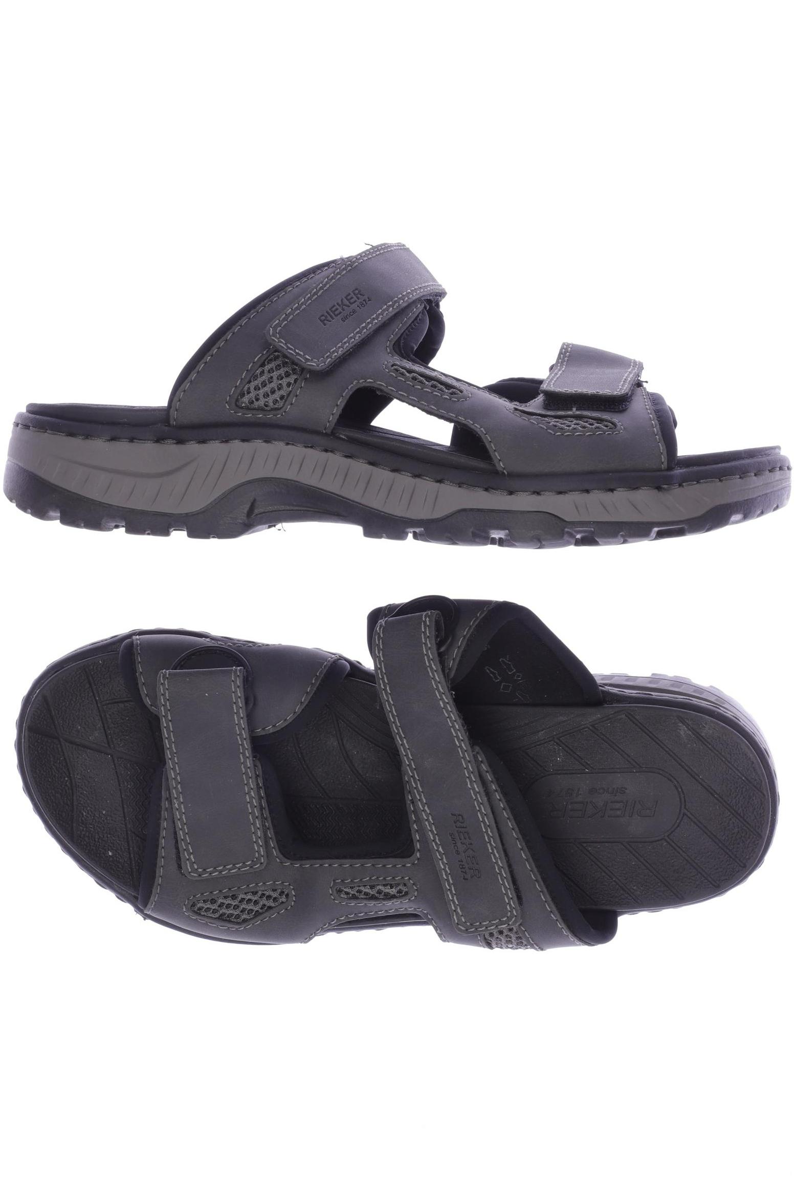 

Rieker Herren Sandale, schwarz