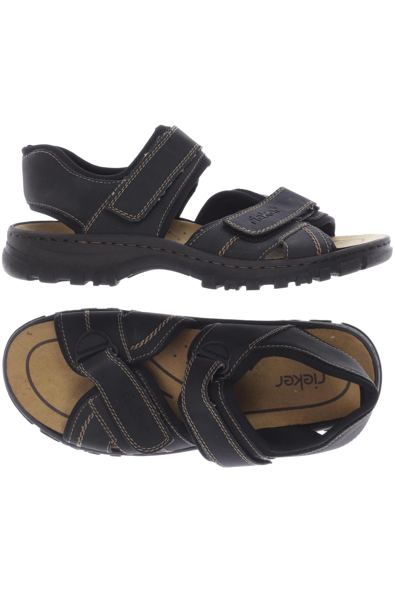 

Rieker Herren Sandale, schwarz, Gr. 43