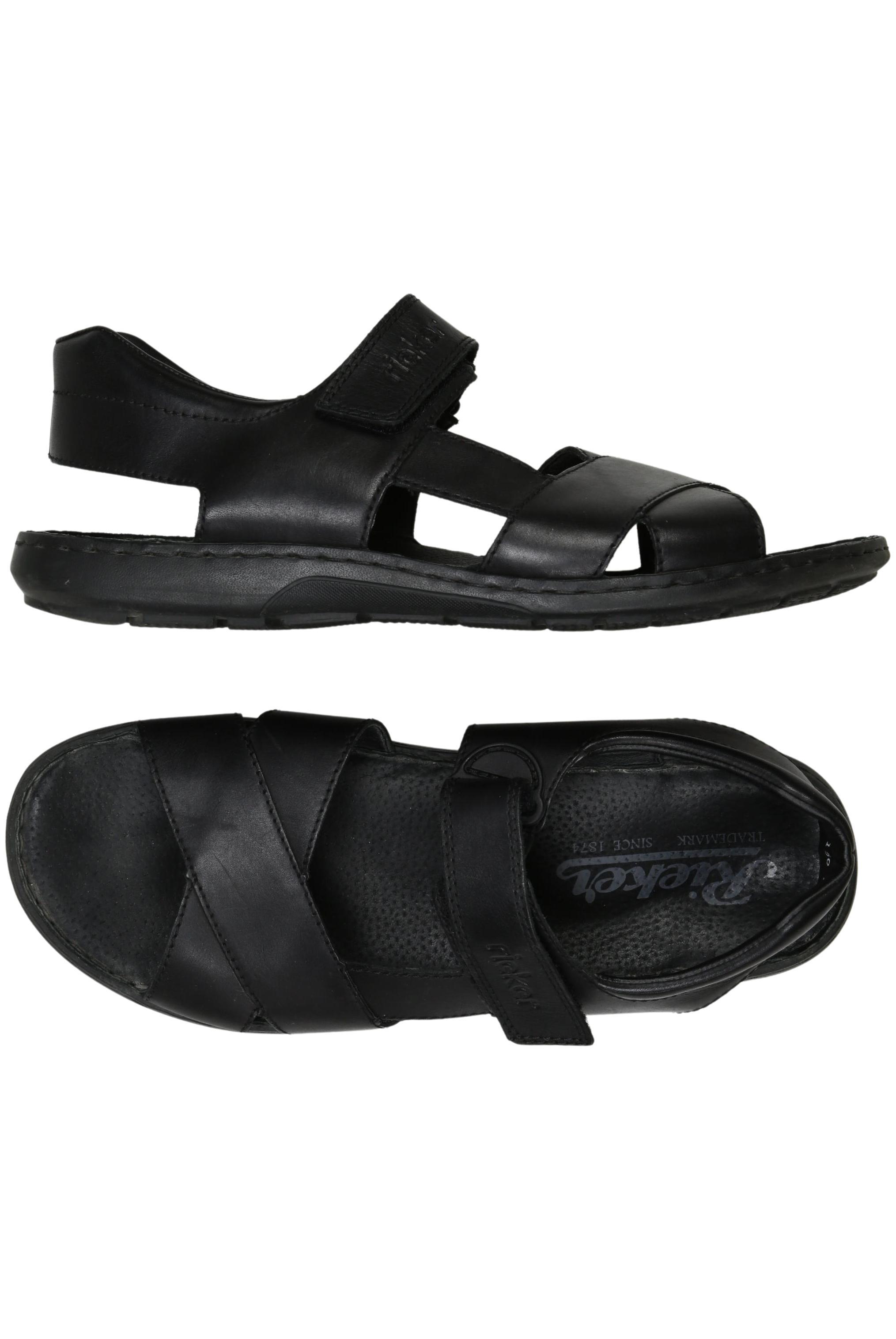 

Rieker Herren Sandale, schwarz, Gr. 46