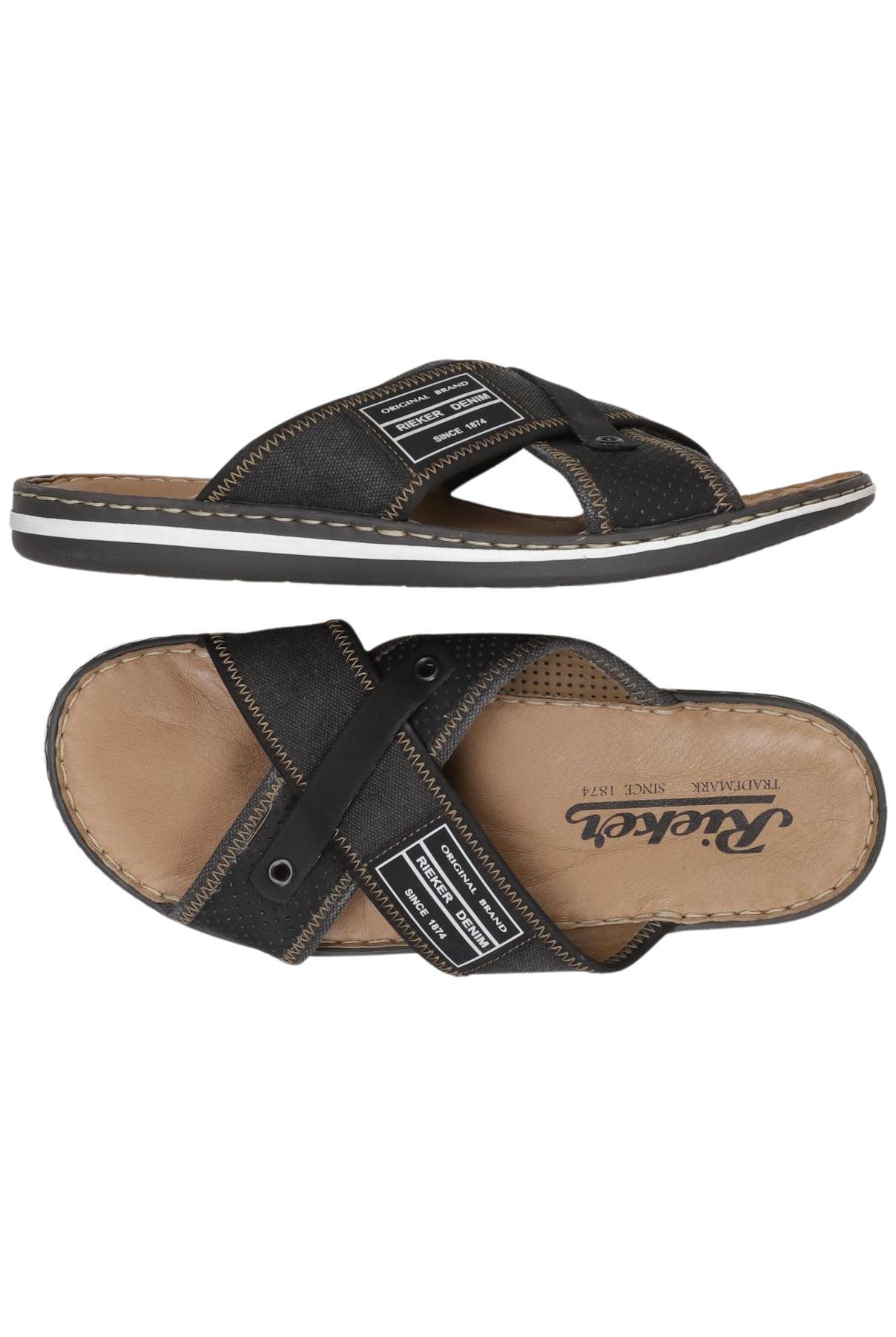 

Rieker Herren Sandale, schwarz, Gr. 44