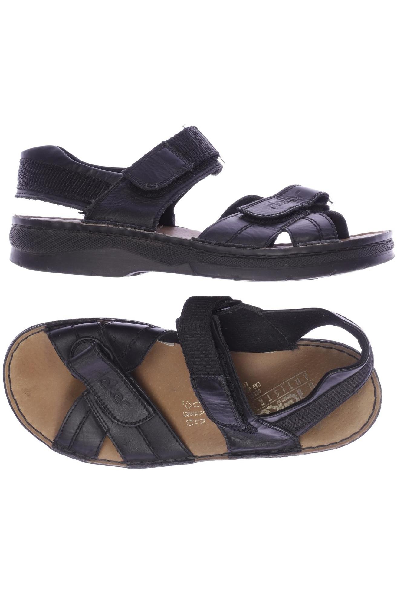 

Rieker Herren Sandale, schwarz, Gr. 37
