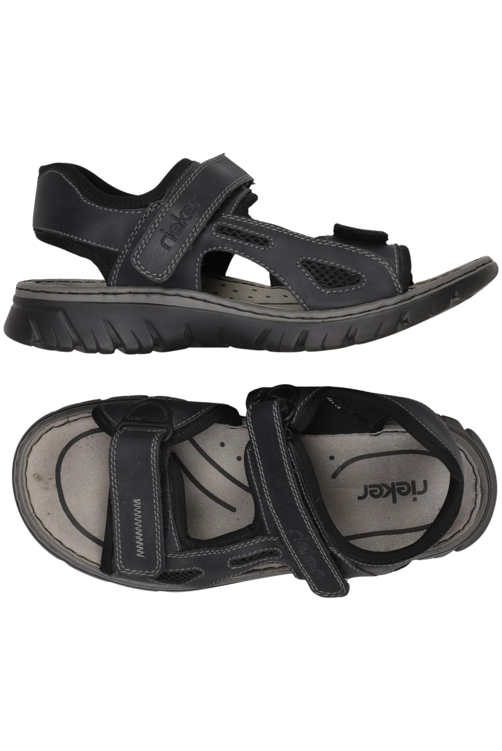 

Rieker Herren Sandale, schwarz, Gr. 42