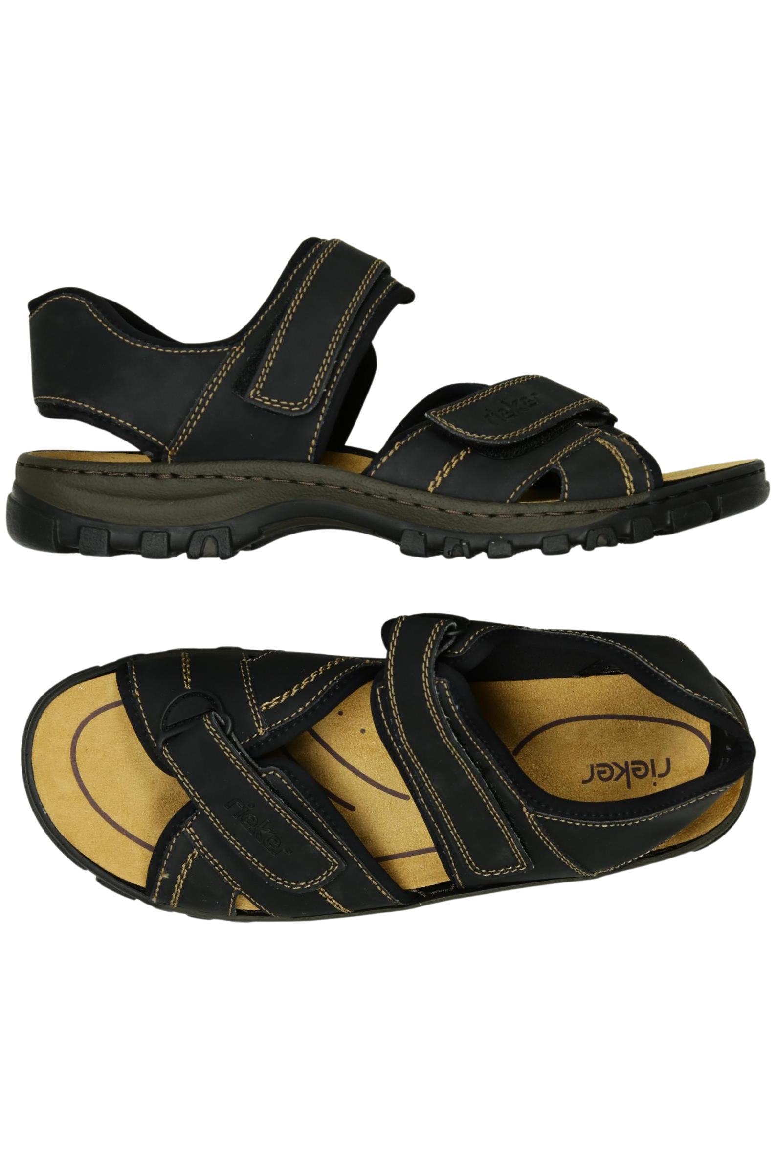 

Rieker Herren Sandale, schwarz, Gr. 47