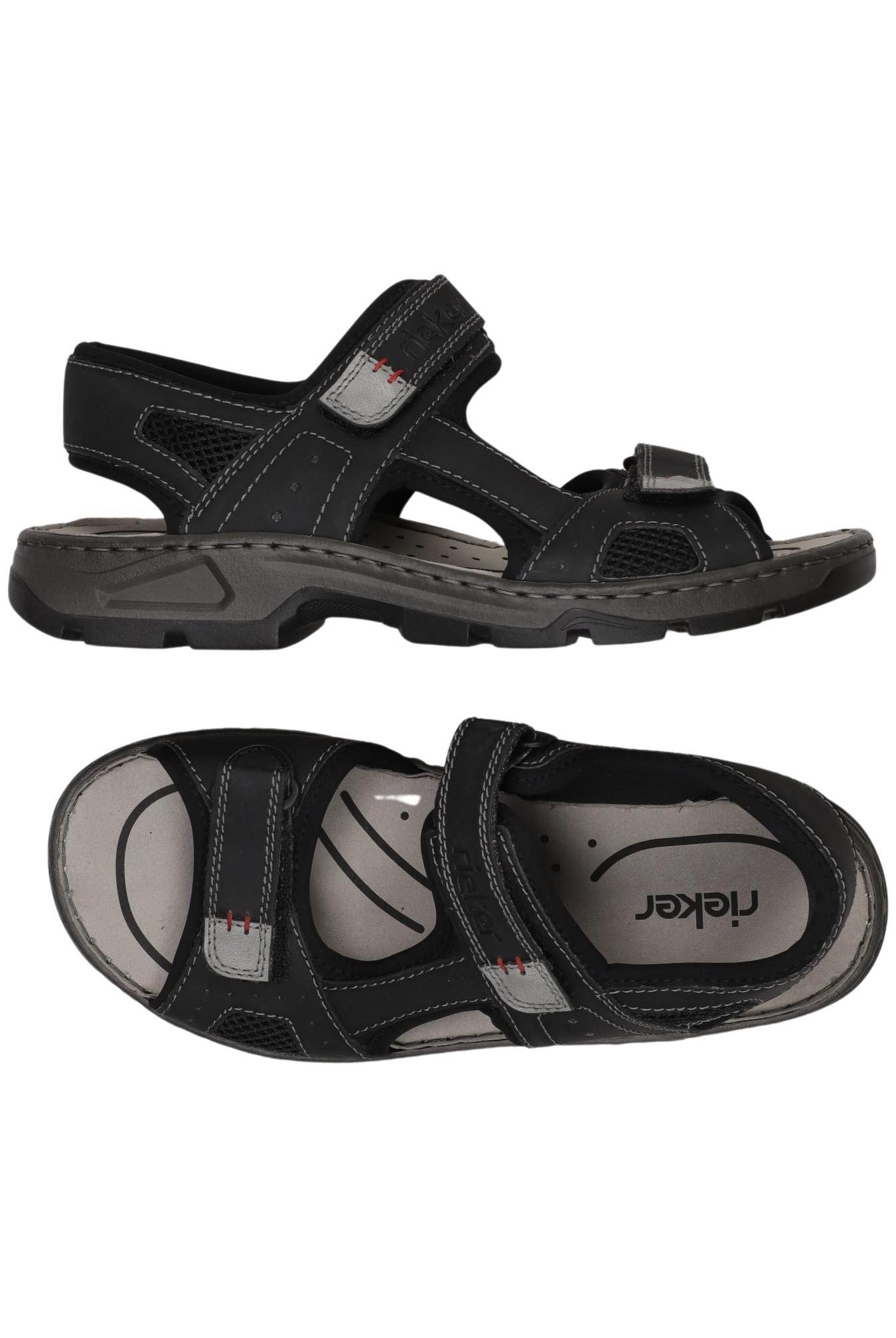 

Rieker Herren Sandale, schwarz, Gr. 43