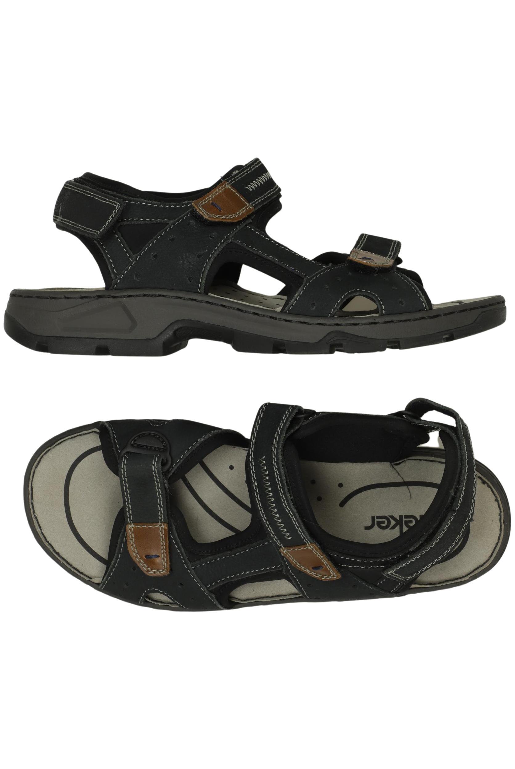 

Rieker Herren Sandale, schwarz, Gr. 43