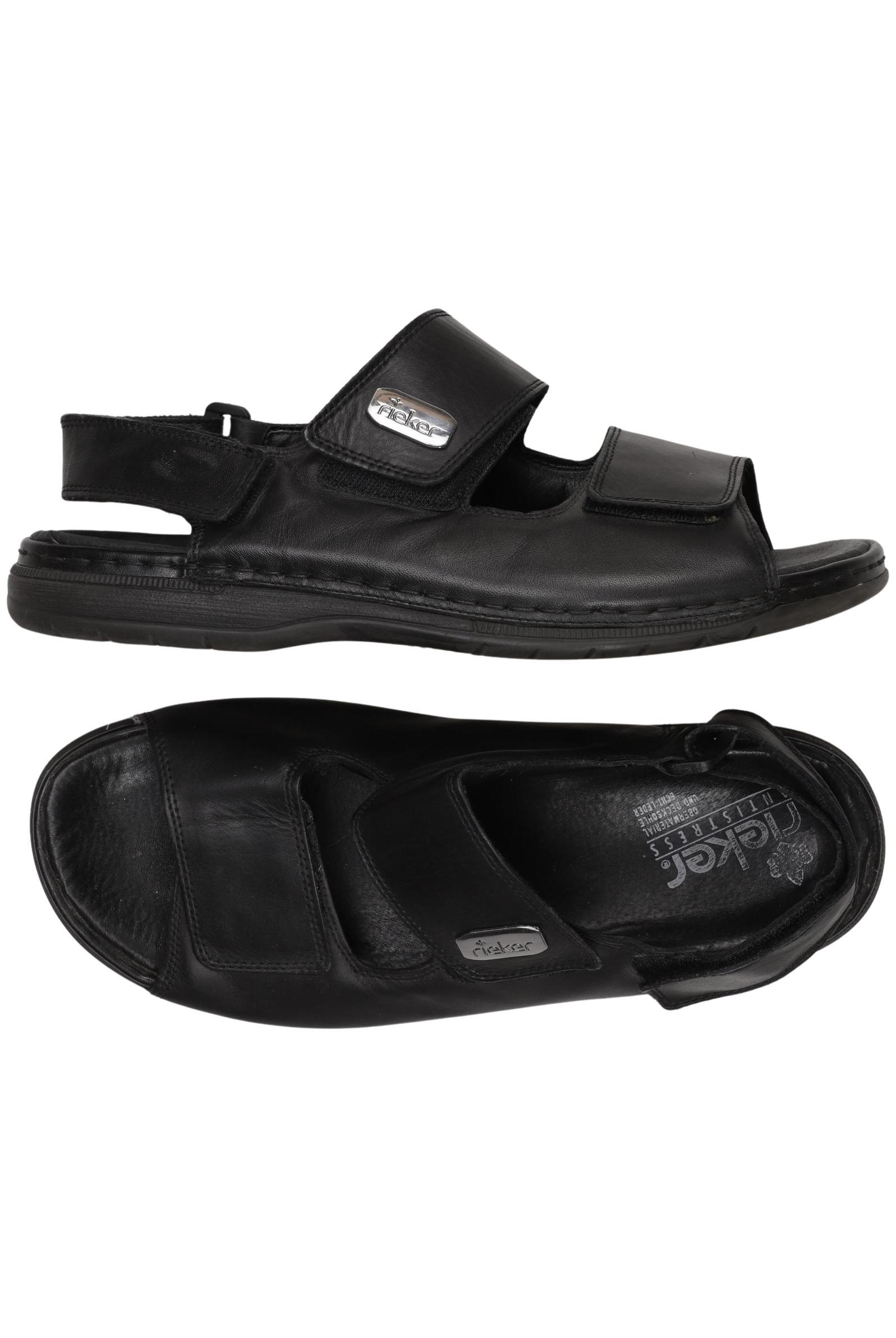 

Rieker Herren Sandale, schwarz, Gr. 44