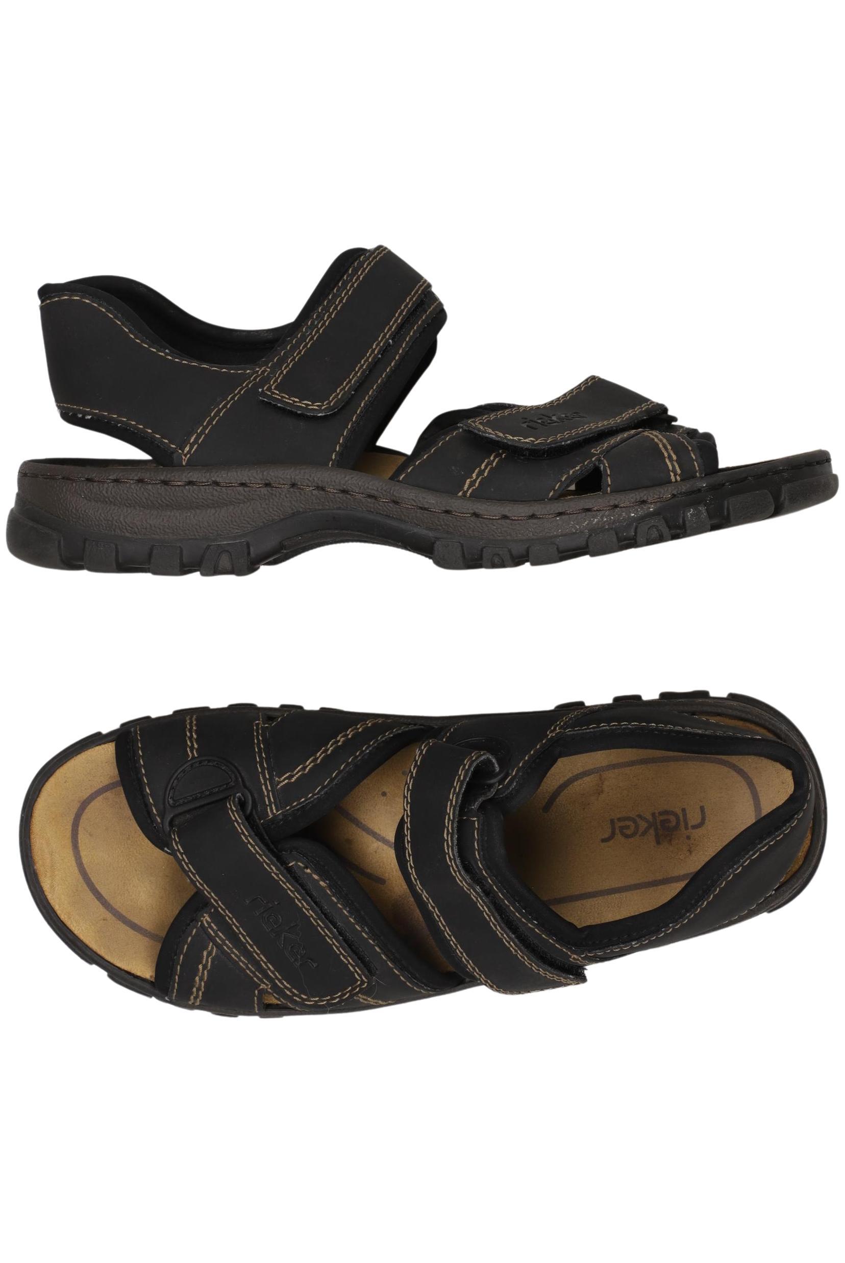

Rieker Herren Sandale, schwarz, Gr. 43