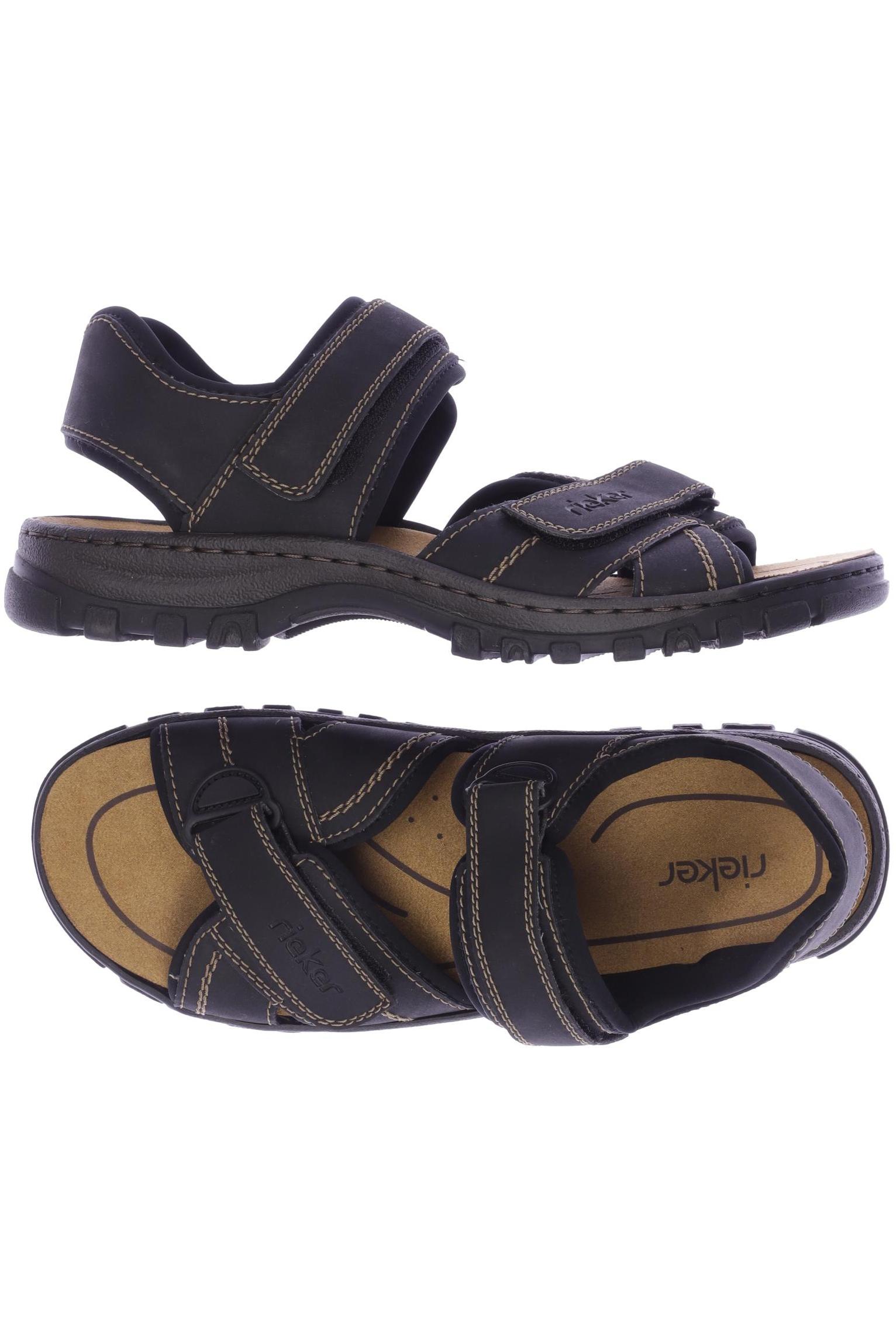 

Rieker Herren Sandale, schwarz, Gr. 45