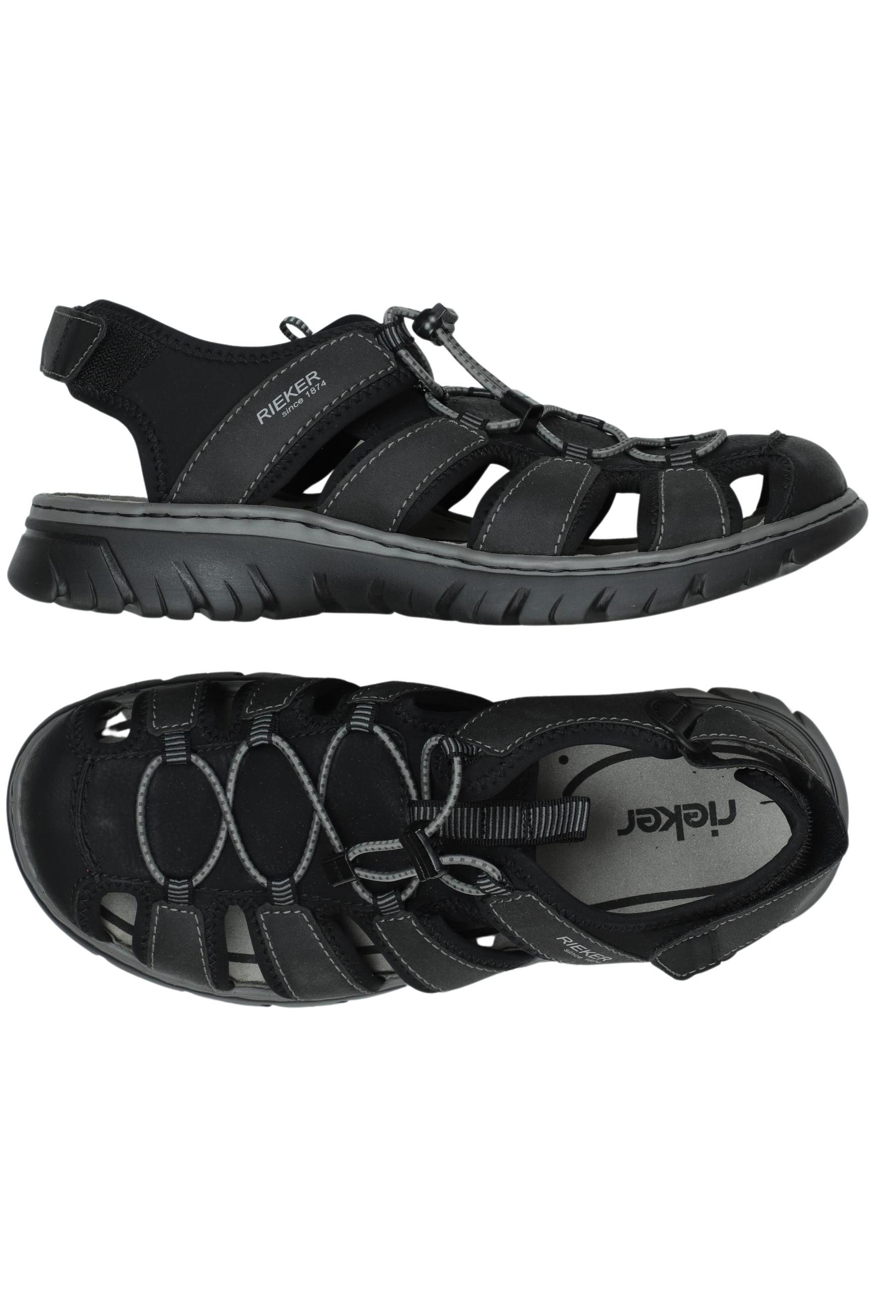 

Rieker Herren Sandale, schwarz, Gr. 43
