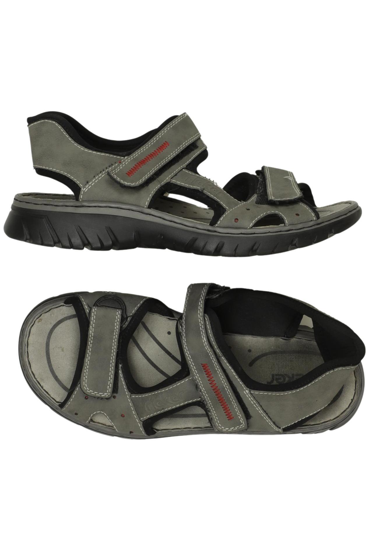 

Rieker Herren Sandale, grau, Gr. 41