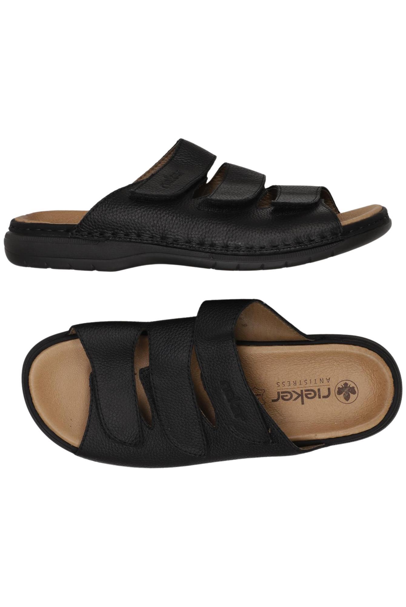 

Rieker Herren Sandale, schwarz, Gr. 44