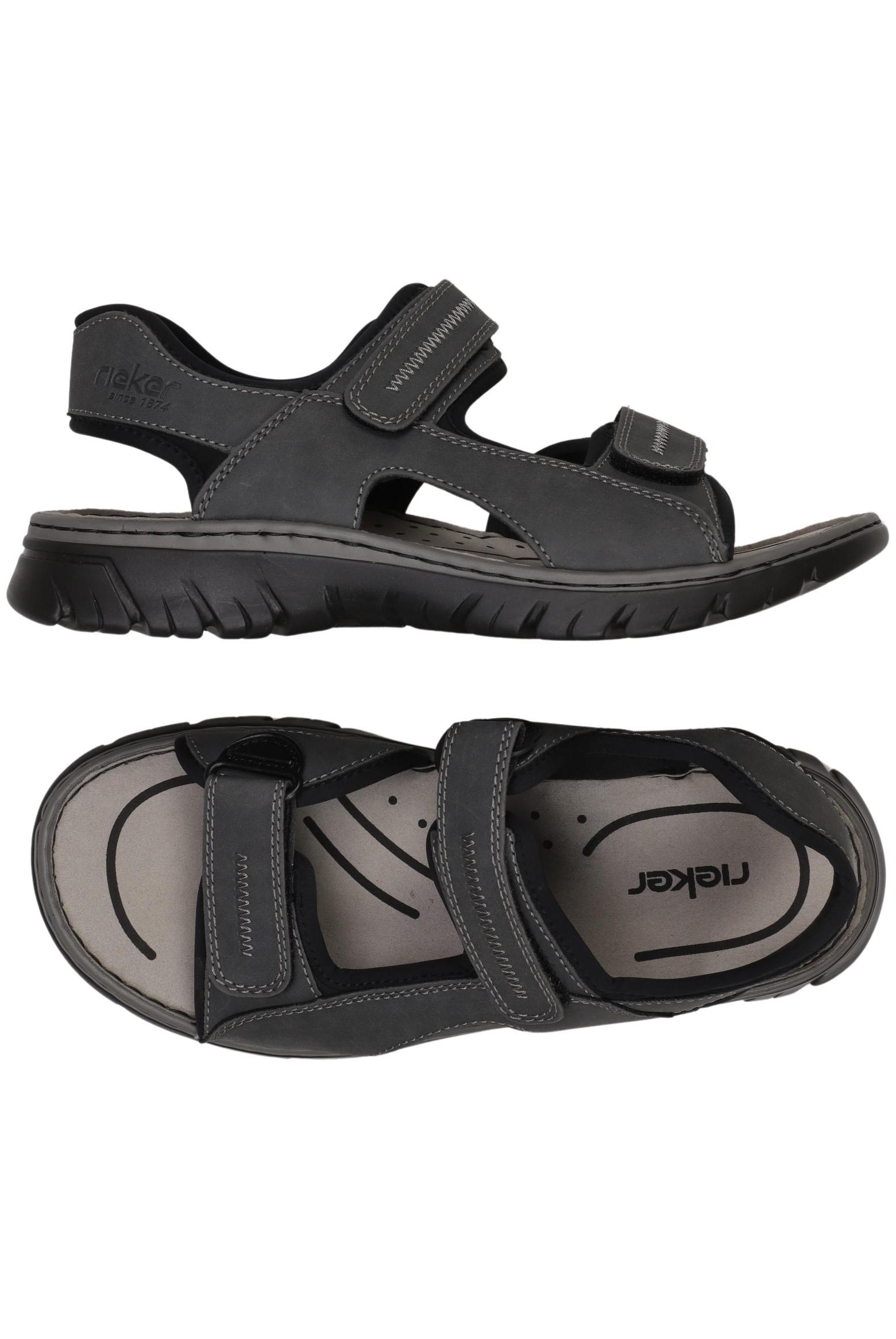 

Rieker Herren Sandale, grau, Gr. 43