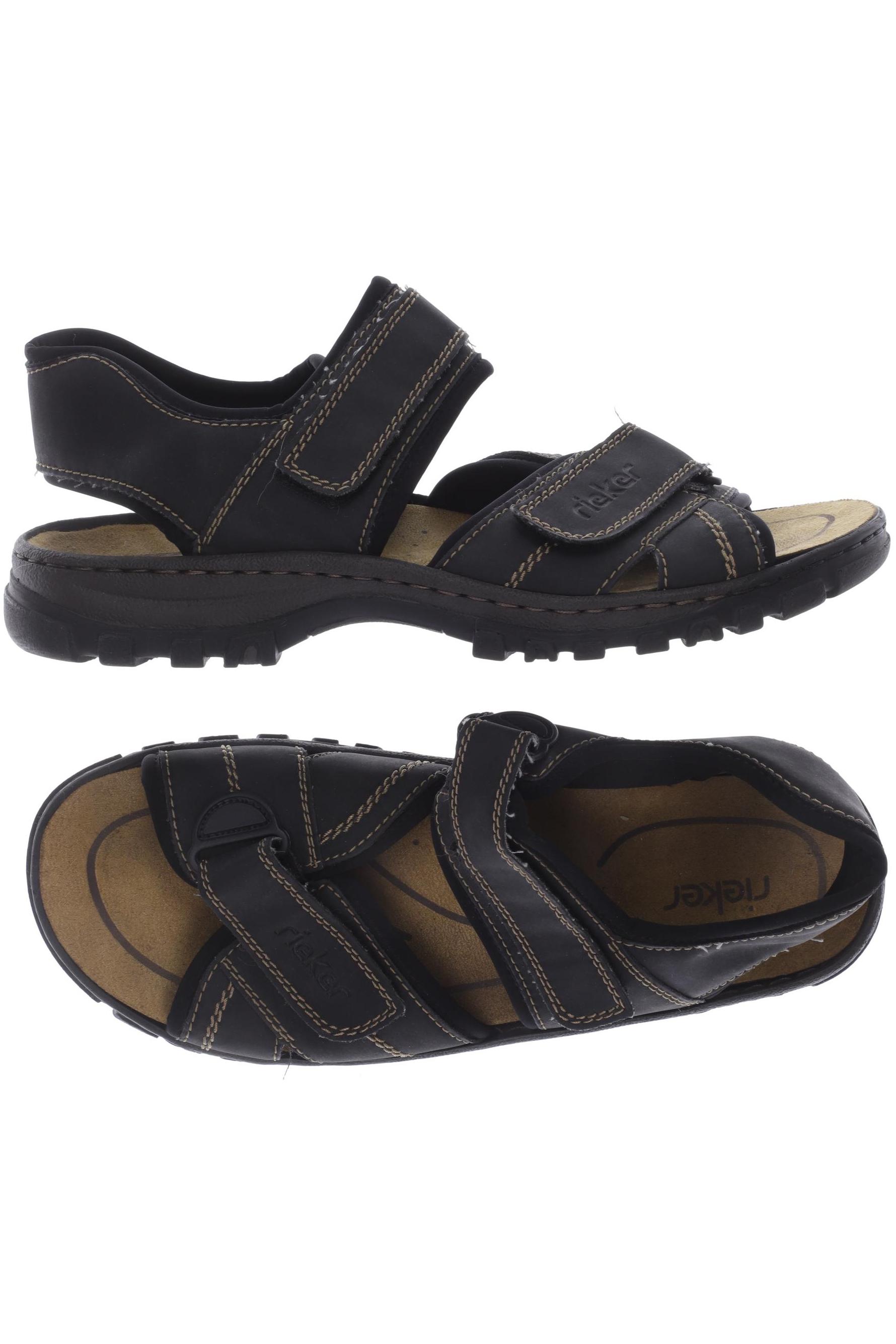 

Rieker Herren Sandale, schwarz, Gr. 45