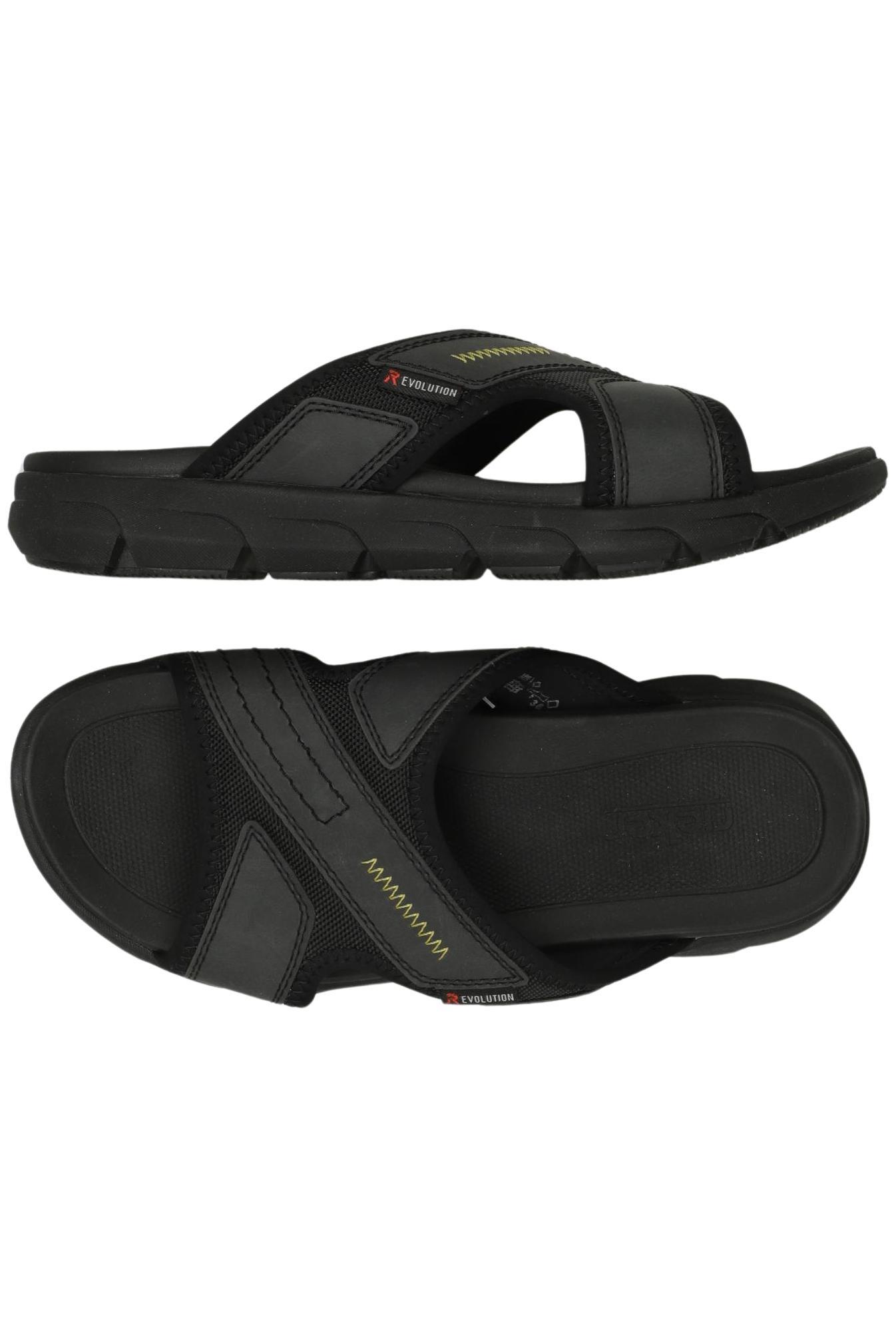 

Rieker Herren Sandale, schwarz, Gr. 41