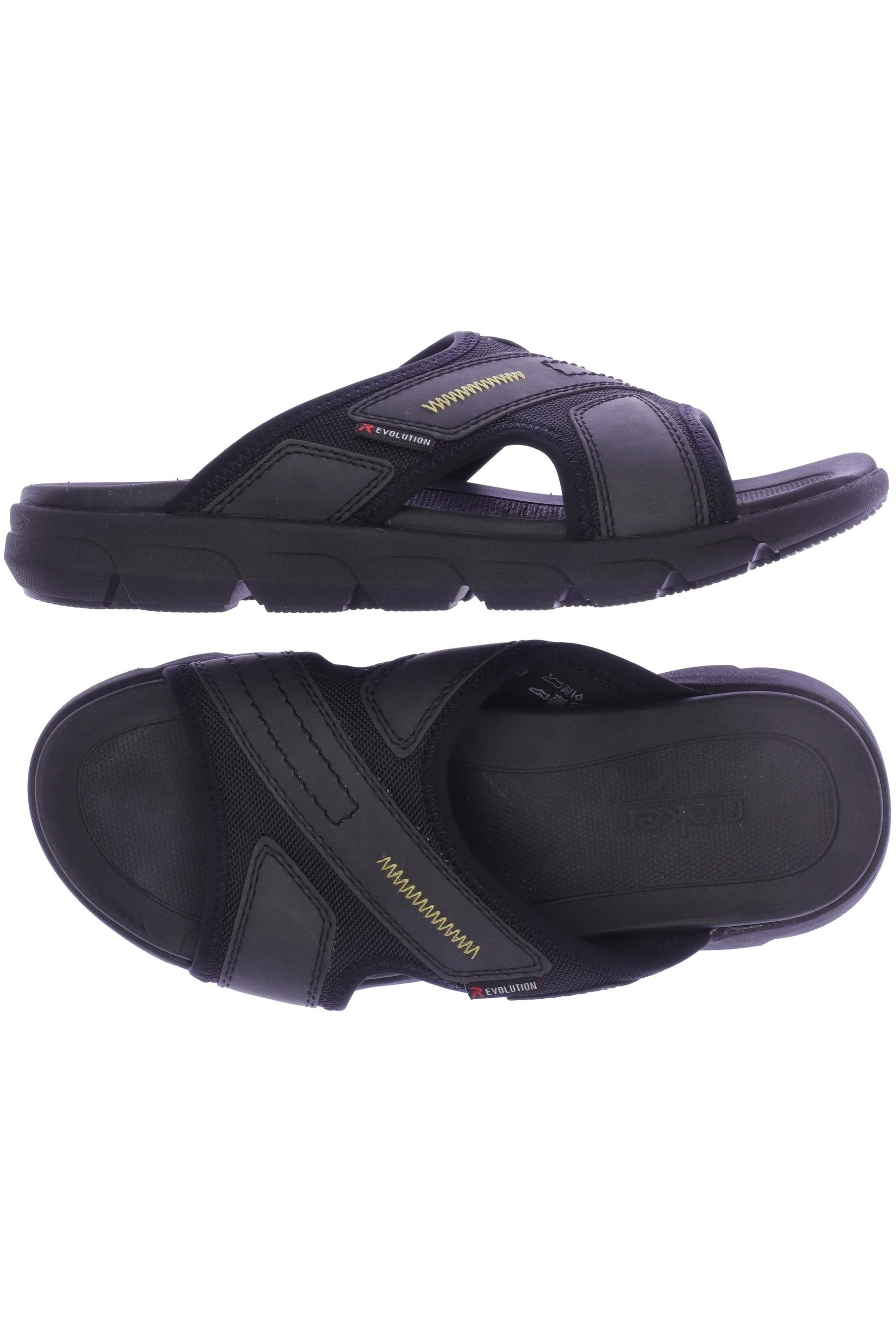

Rieker Herren Sandale, schwarz, Gr. 41
