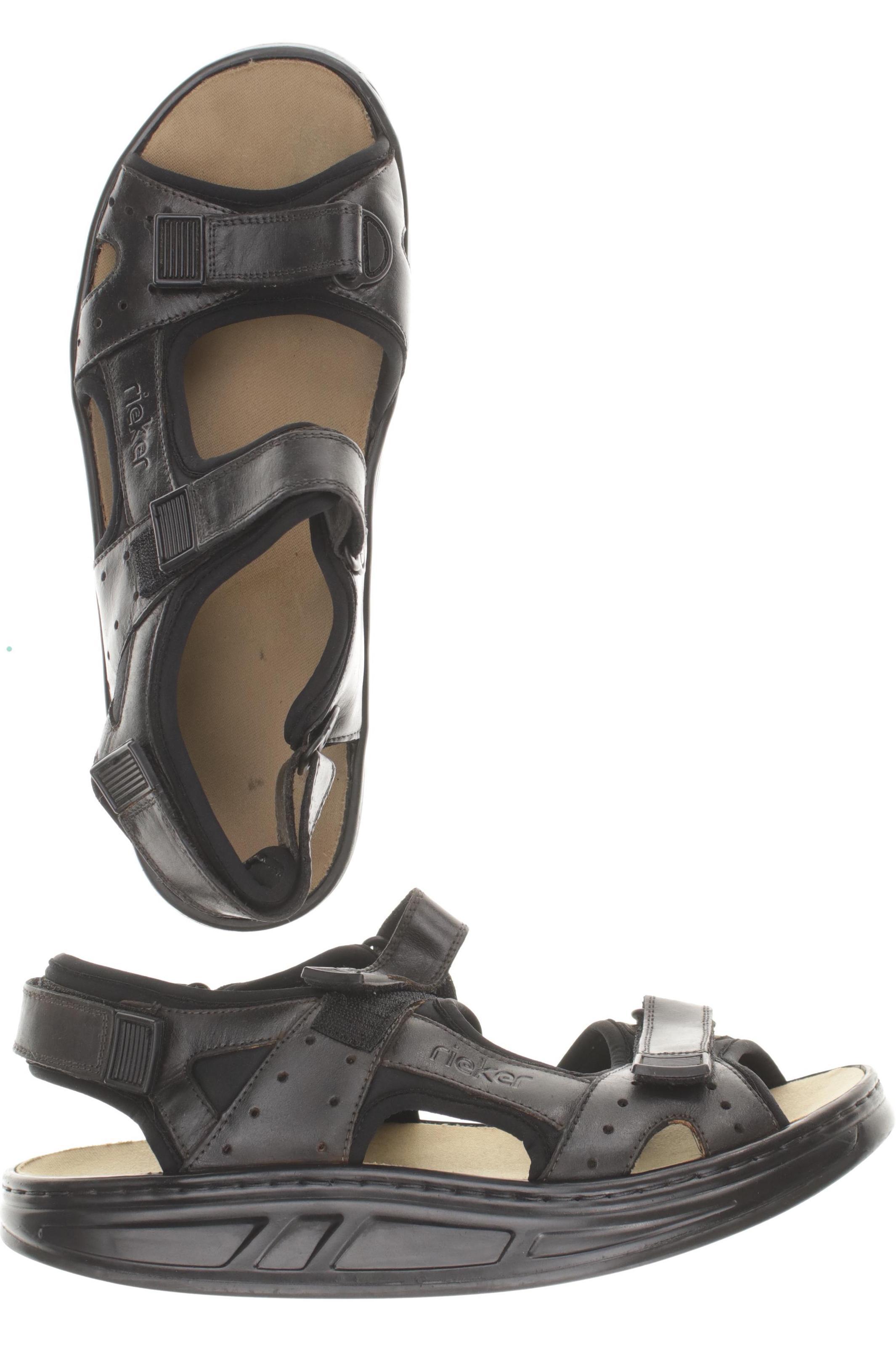 Thumbnail - Rieker Herren Sandale, schwarz, Gr. 46