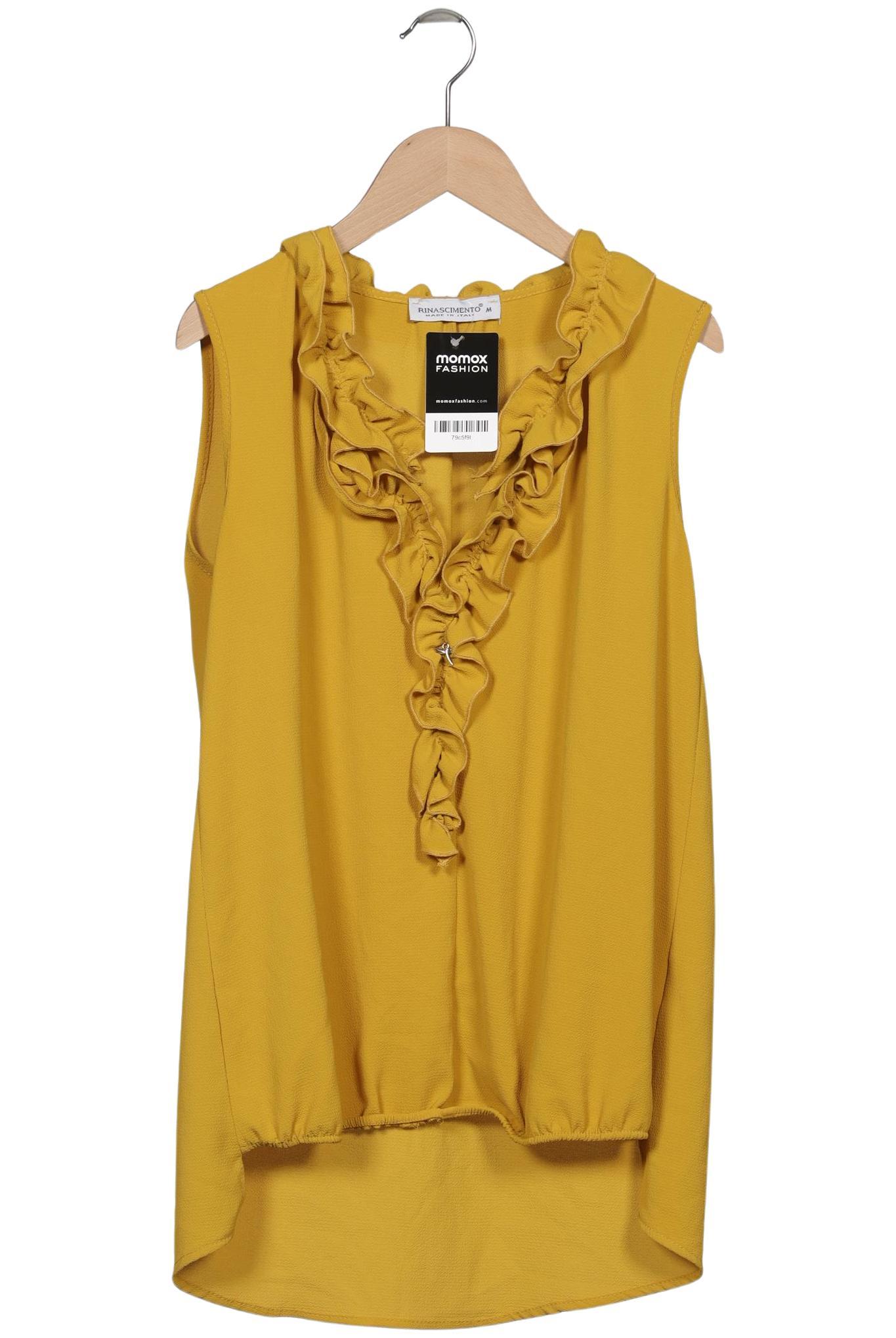 

Rinascimento Damen Bluse, gelb, Gr. 38