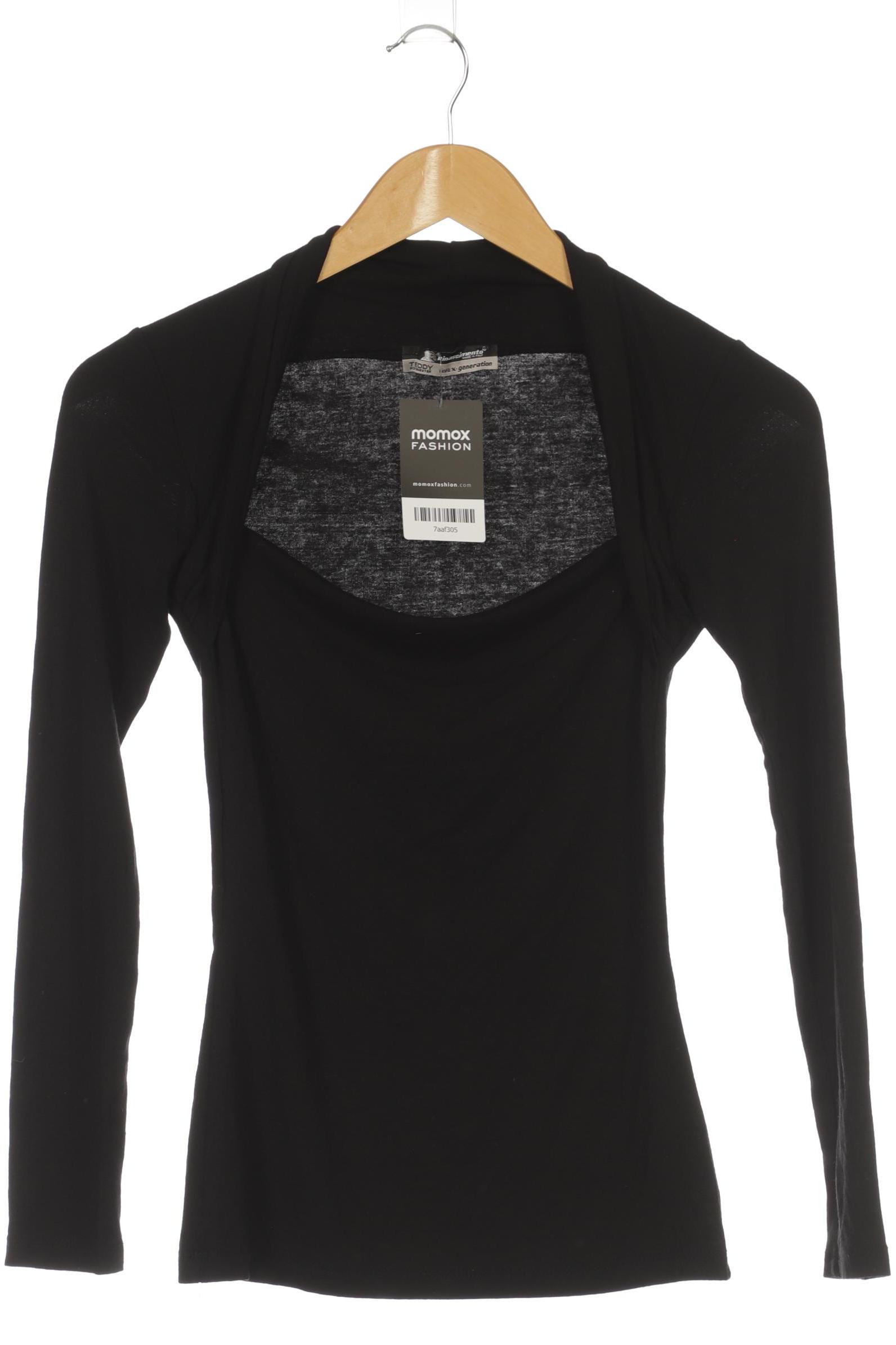

Rinascimento Damen Langarmshirt, schwarz, Gr. 32