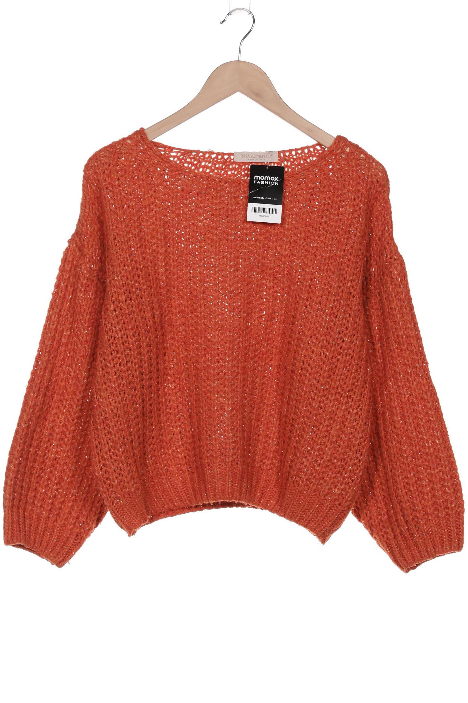 

Rinascimento Damen Pullover, orange, Gr. 38