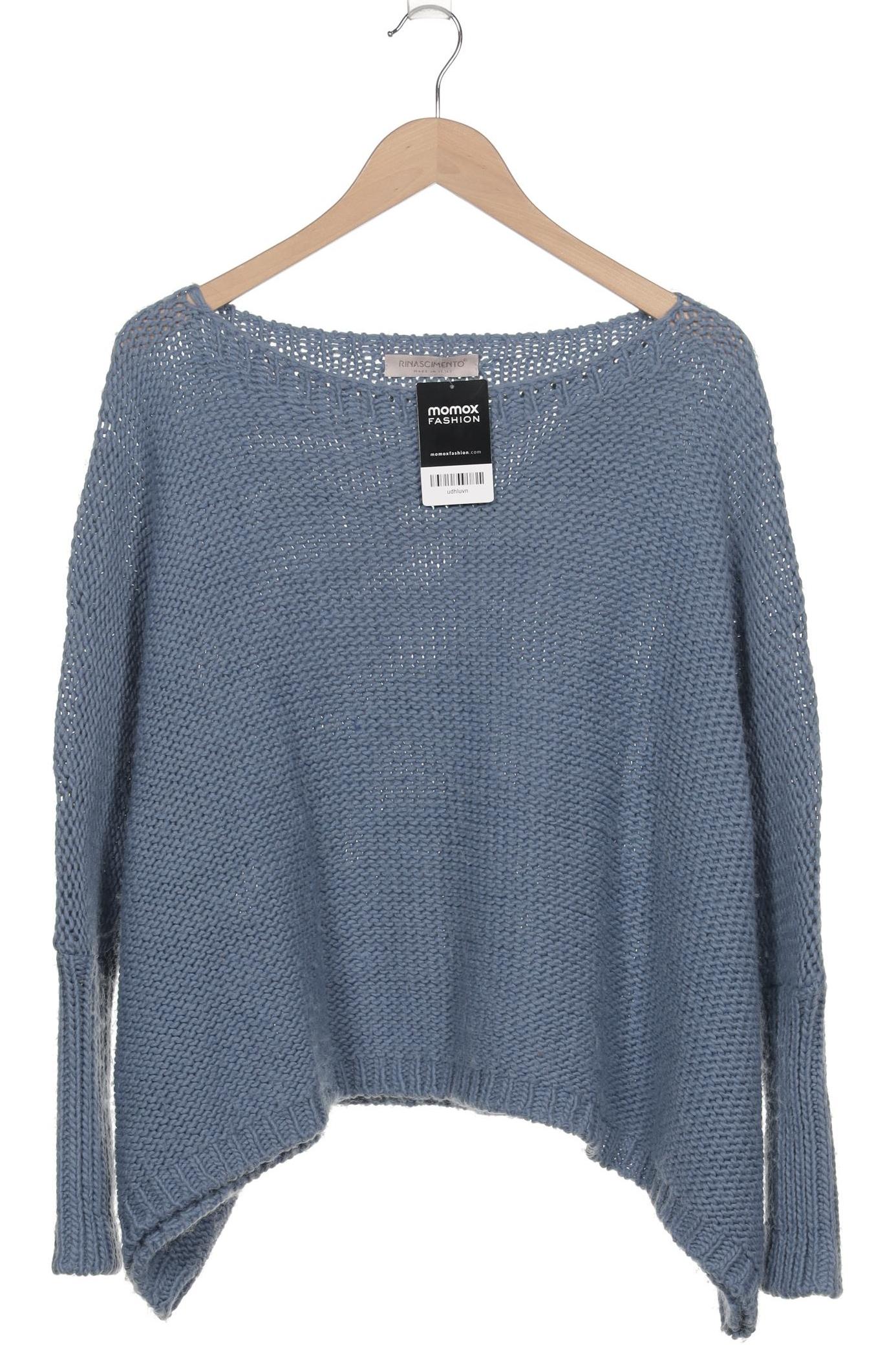 

Rinascimento Damen Pullover, blau, Gr. 36