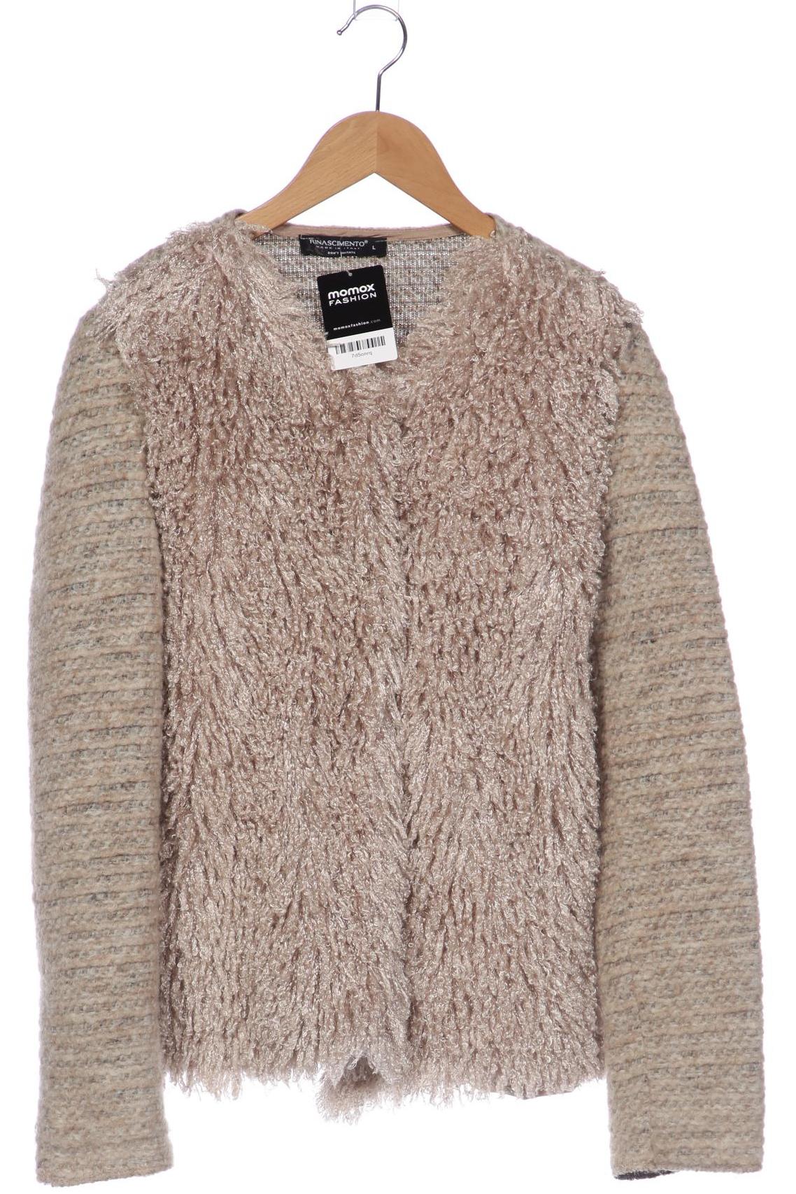 

Rinascimento Damen Strickjacke, beige, Gr. 42