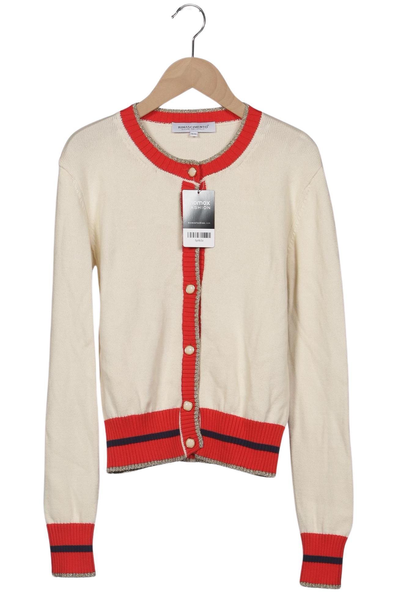 

Rinascimento Damen Strickjacke, cremeweiß, Gr. 36