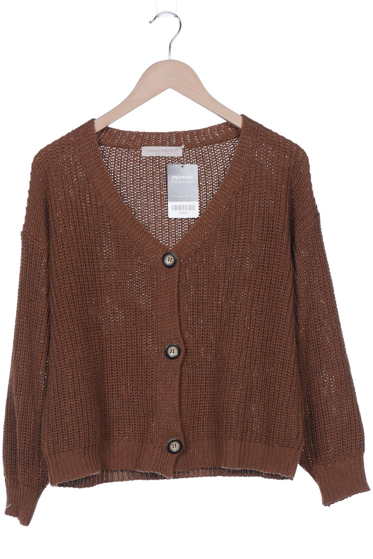 

Rinascimento Damen Strickjacke, braun, Gr. 44