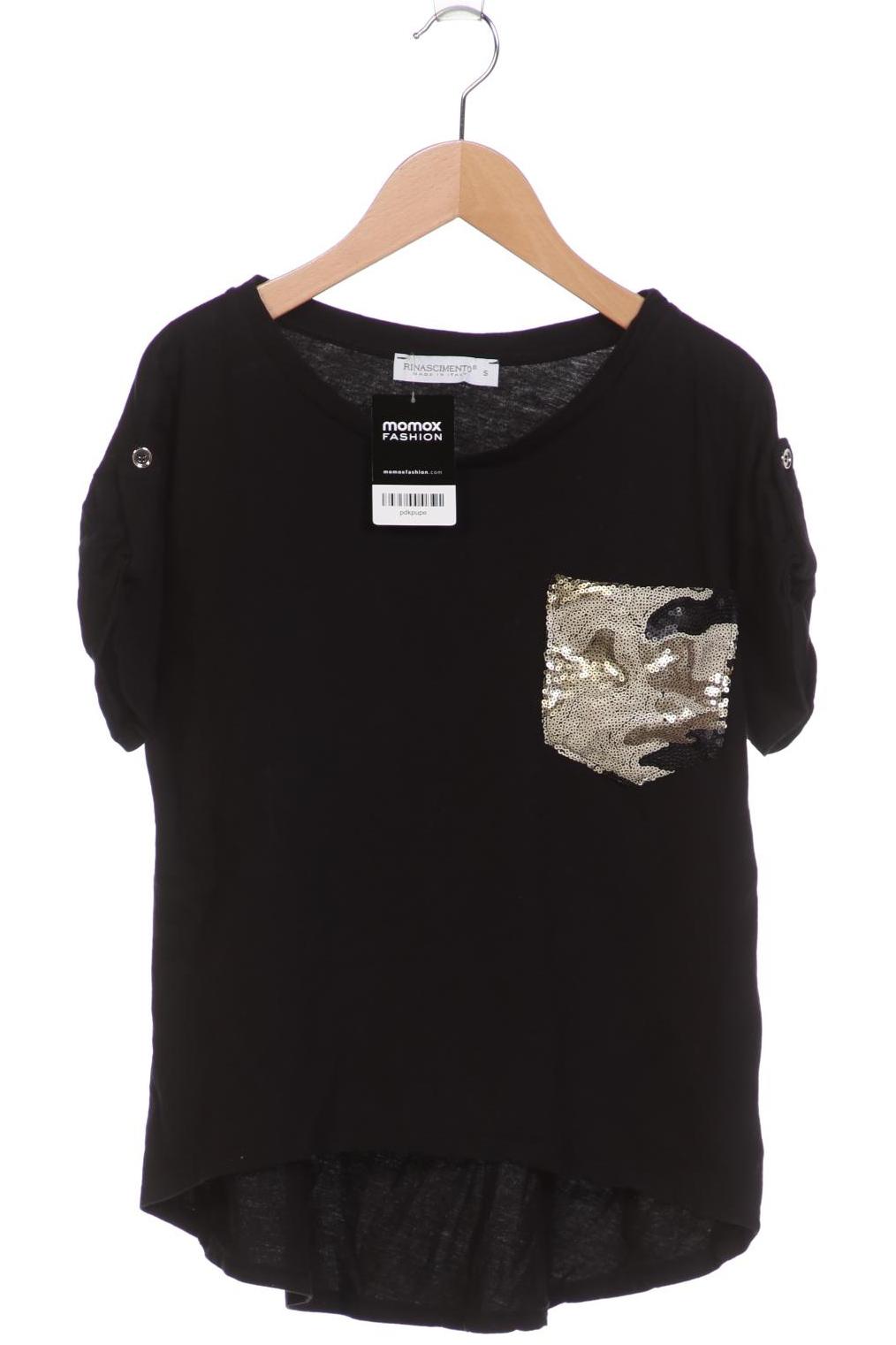 

Rinascimento Damen T-Shirt, schwarz, Gr. 36