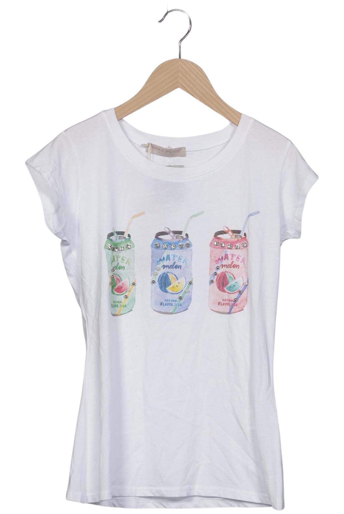 

Rinascimento Damen T-Shirt, weiß, Gr. 38