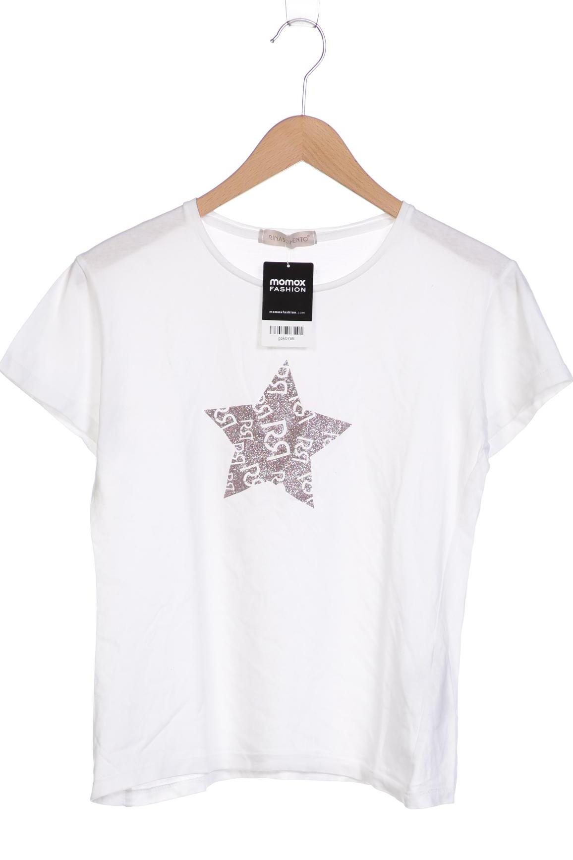 

RINASCIMENTO Damen T-Shirt, weiß