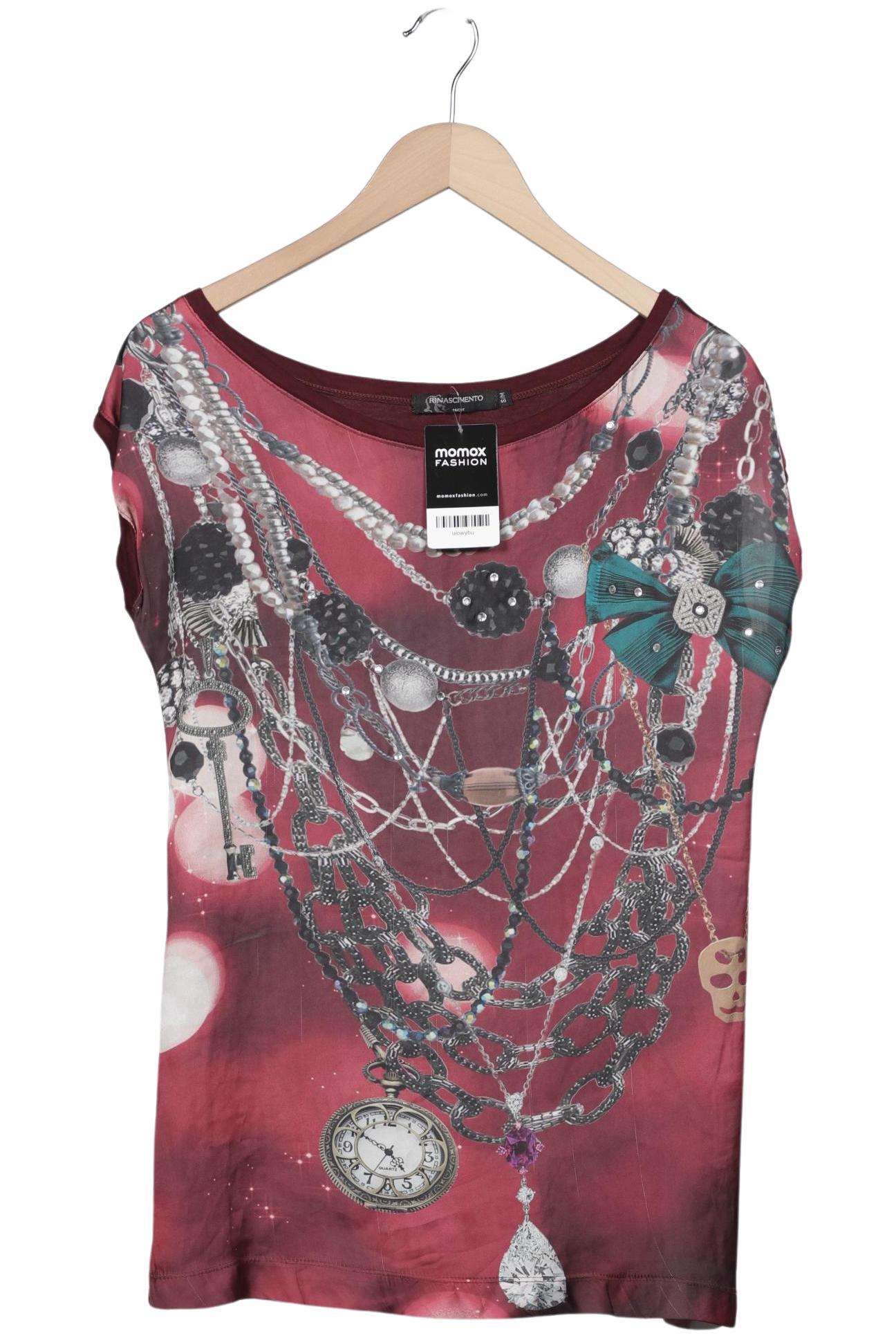 

Rinascimento Damen T-Shirt, bordeaux, Gr. 36