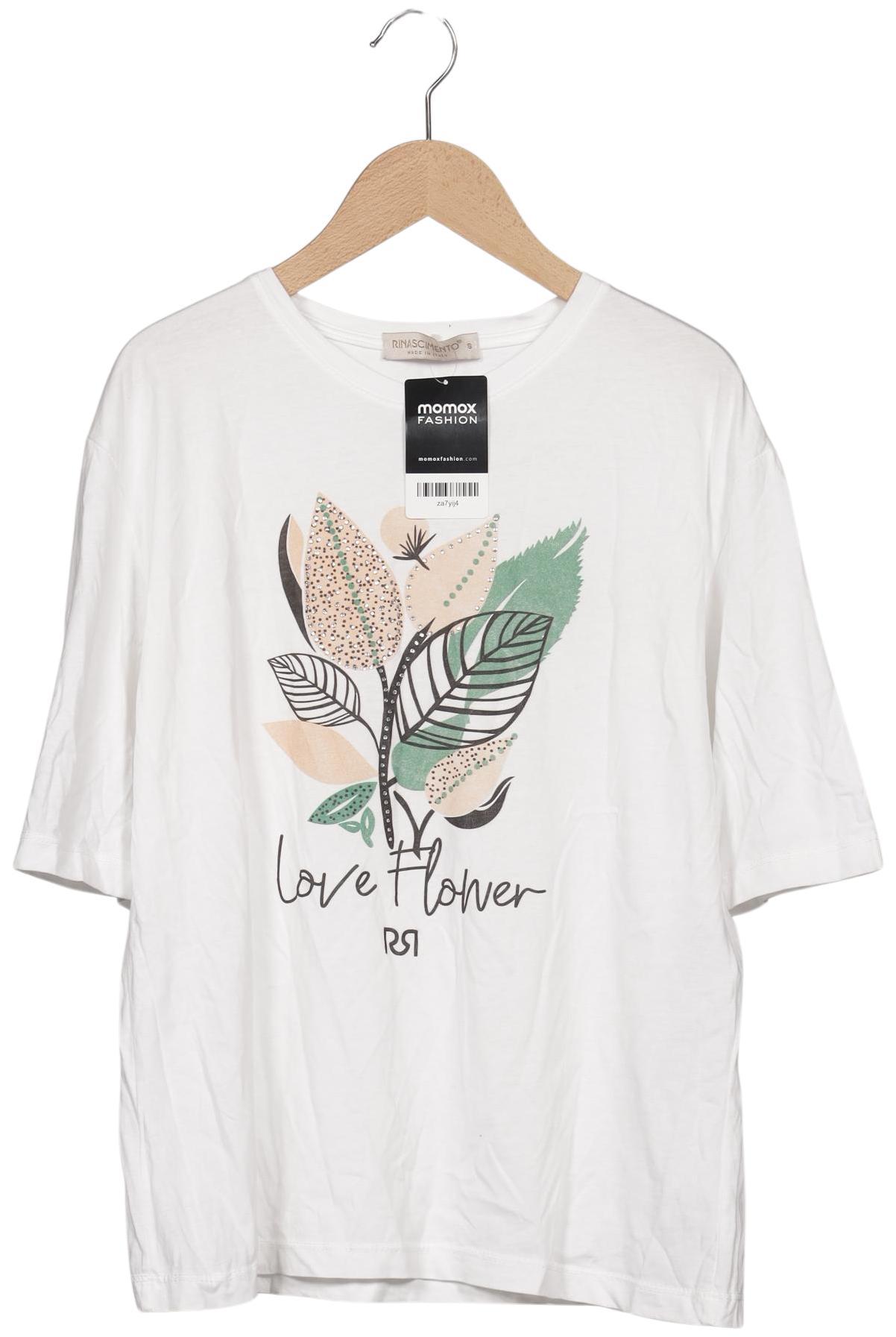 

Rinascimento Damen T-Shirt, weiß, Gr. 36