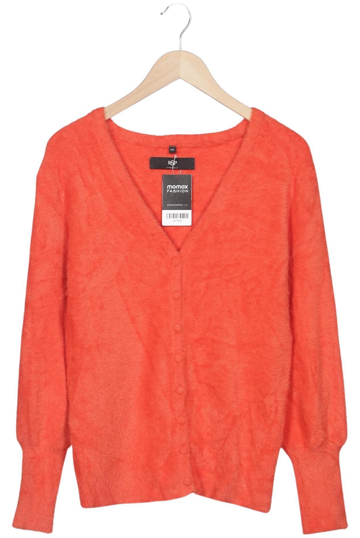 

Rino&Pelle Damen Strickjacke, orange, Gr. 46