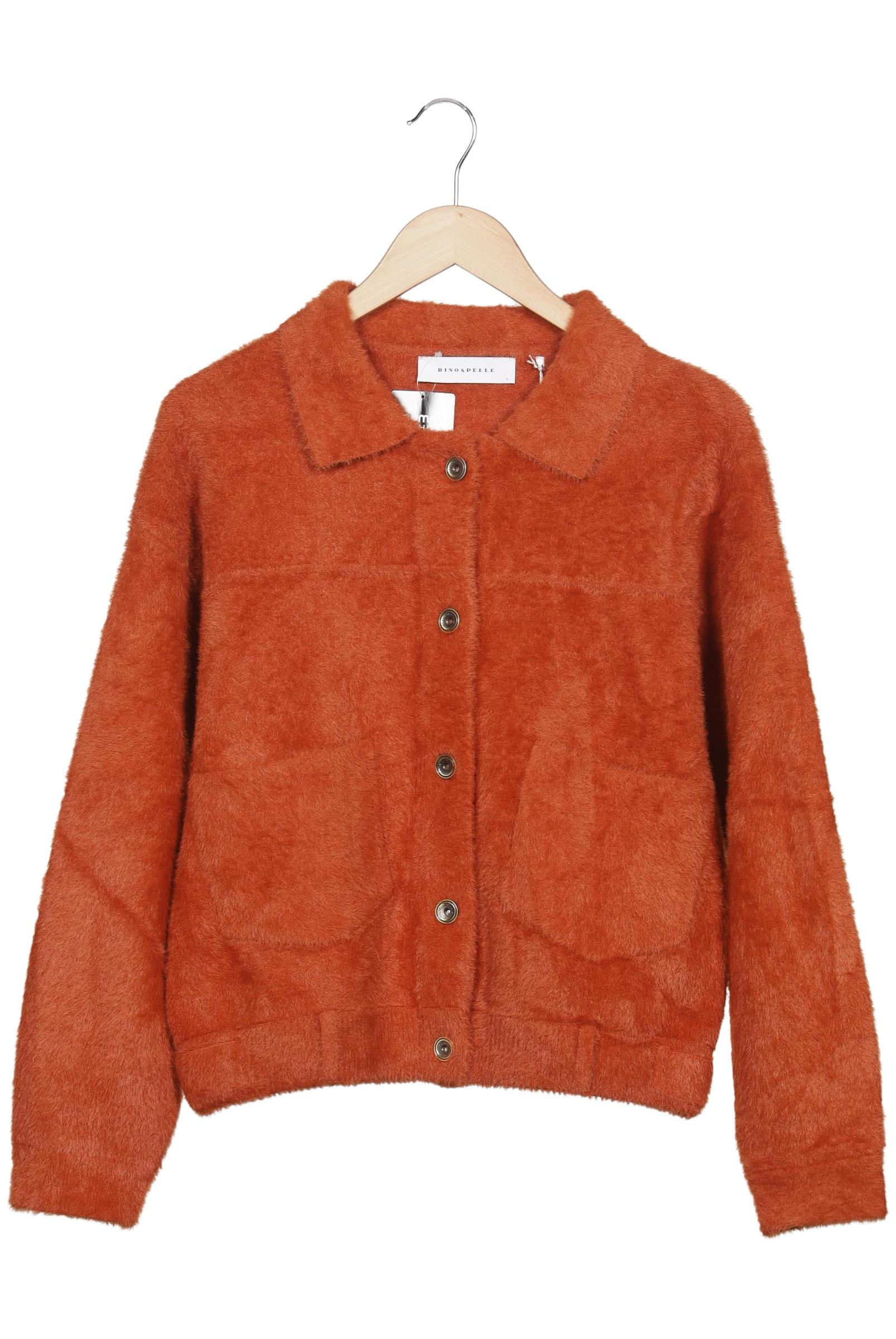 

Rino&Pelle Damen Strickjacke, orange, Gr. 42