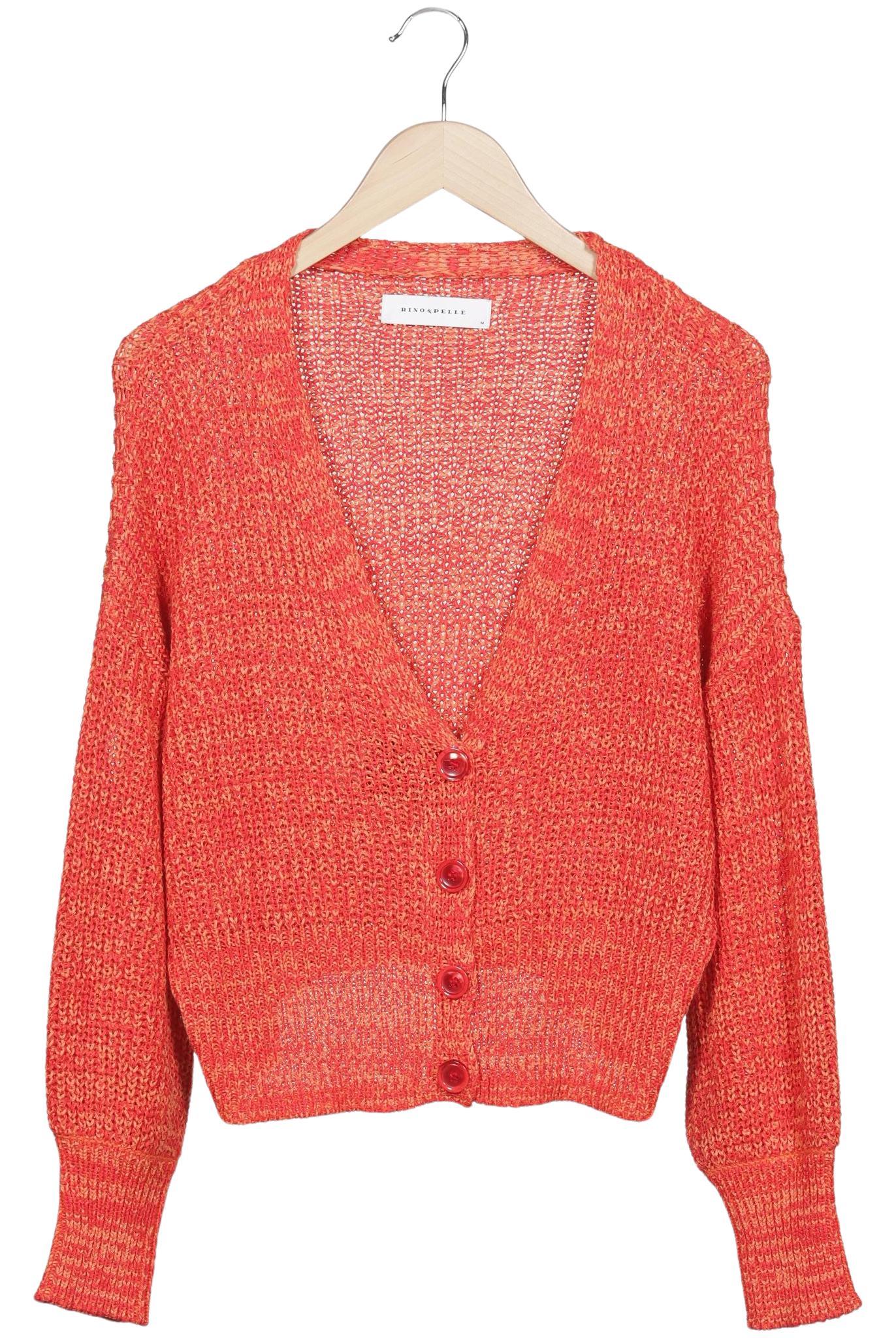 

Rino&Pelle Damen Strickjacke, orange, Gr. 38