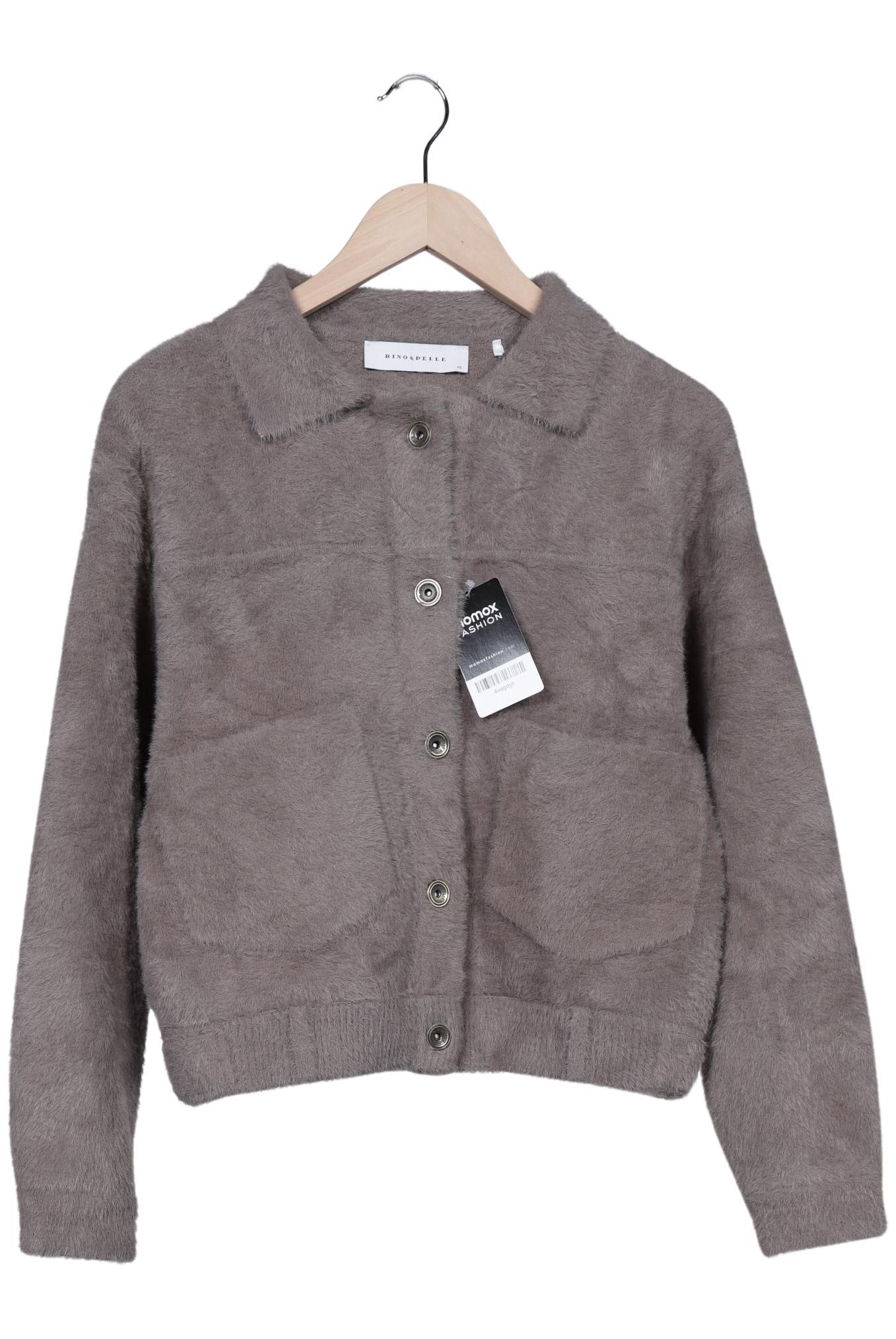 

Rino&Pelle Damen Strickjacke, grau, Gr. 34