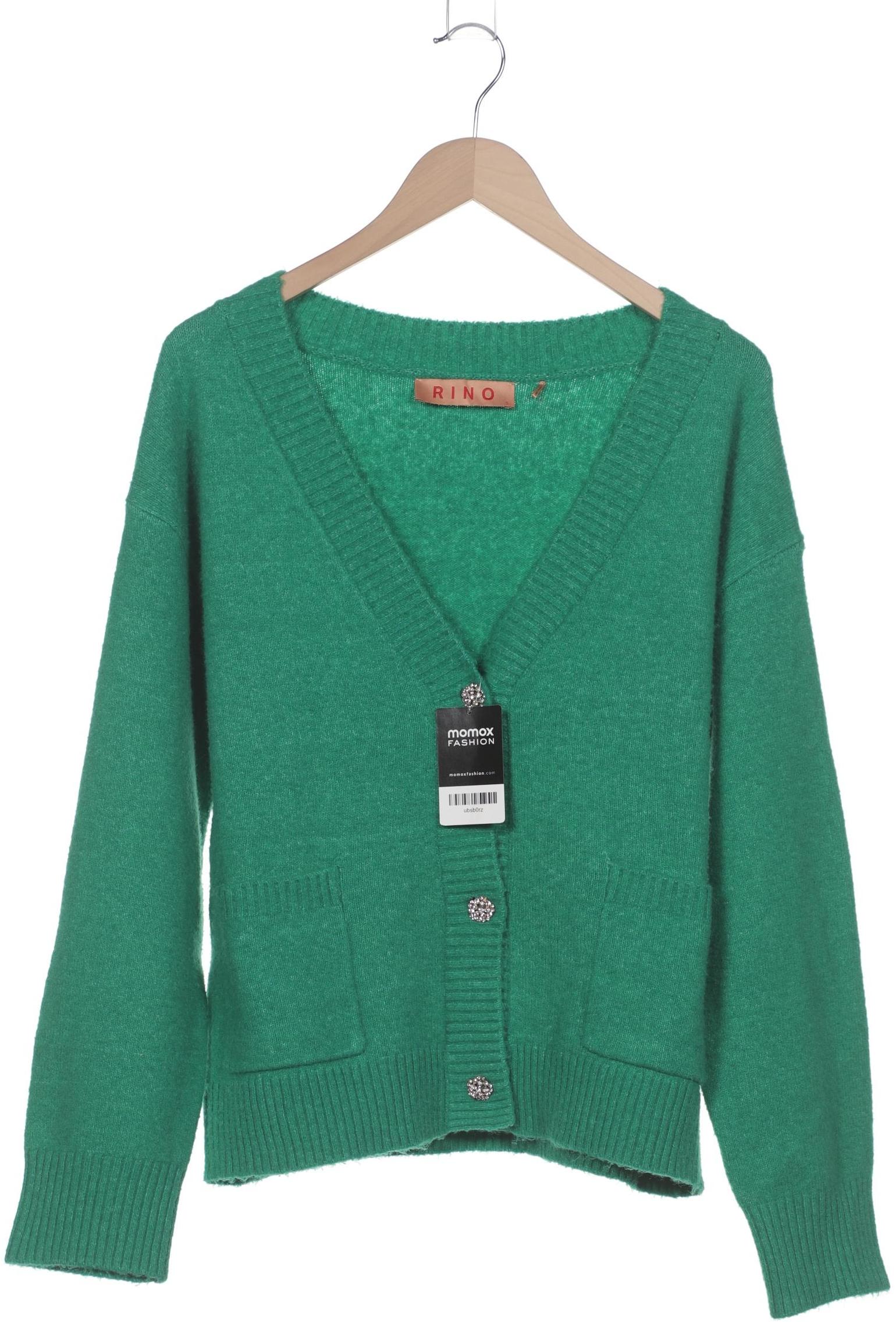 

Rino&Pelle Damen Strickjacke, grün, Gr. 36