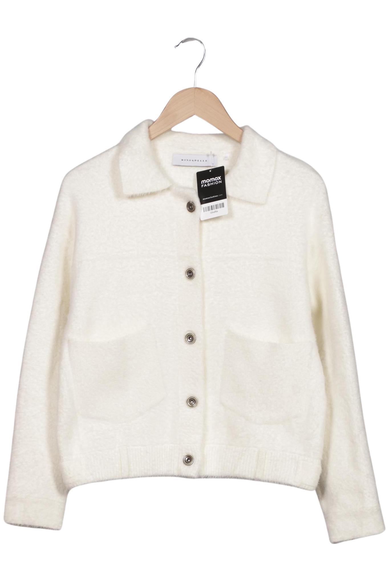 

Rino&Pelle Damen Strickjacke, weiß, Gr. 34